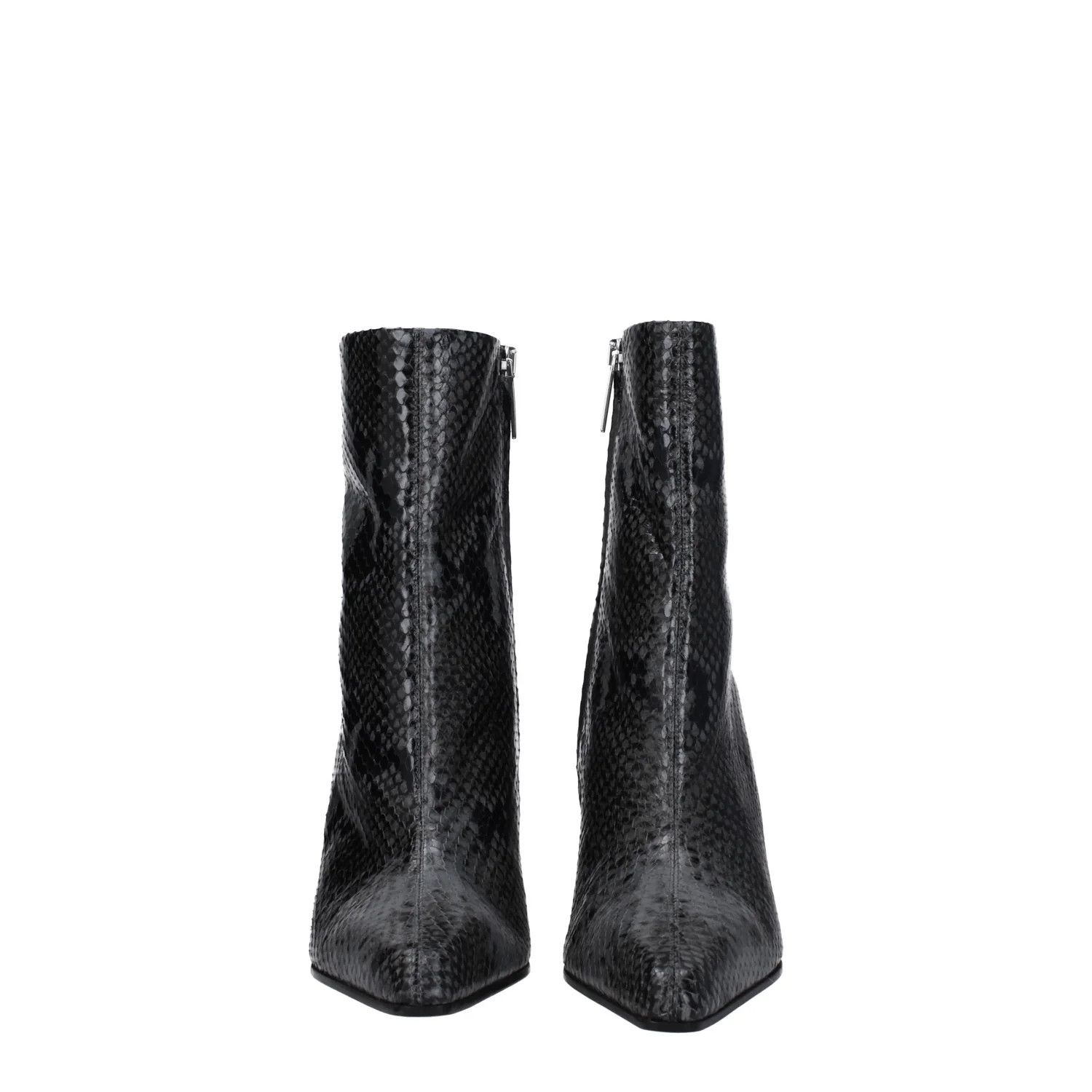 Paris Texas ob1o1e1124 Leather Ankle Boots in Grey Size US 8.5 / IT 38.5 - 3 Thumbnail