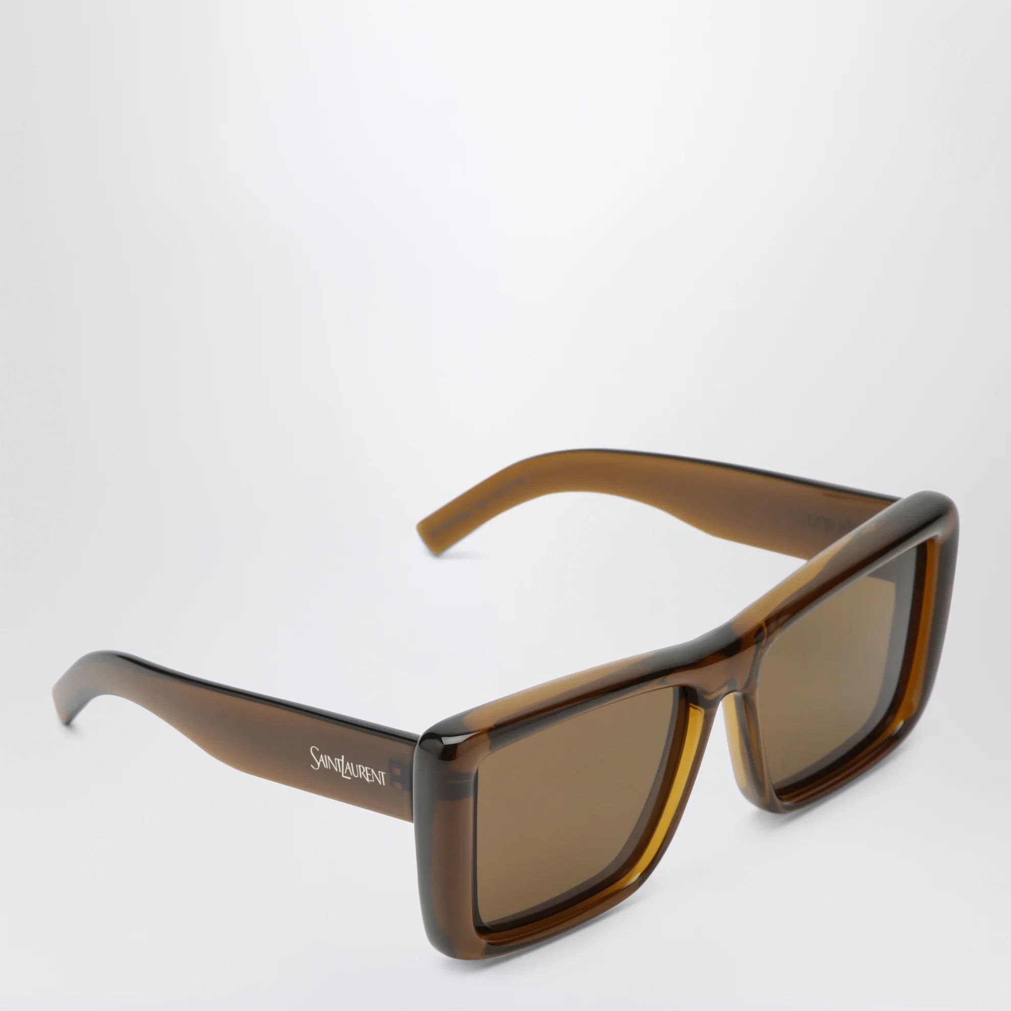 Saint Laurent Paris o1d2blof0526 Size: OS / Square Sunglasses in Khaki Size ONE SIZE - 2 Thumbnail