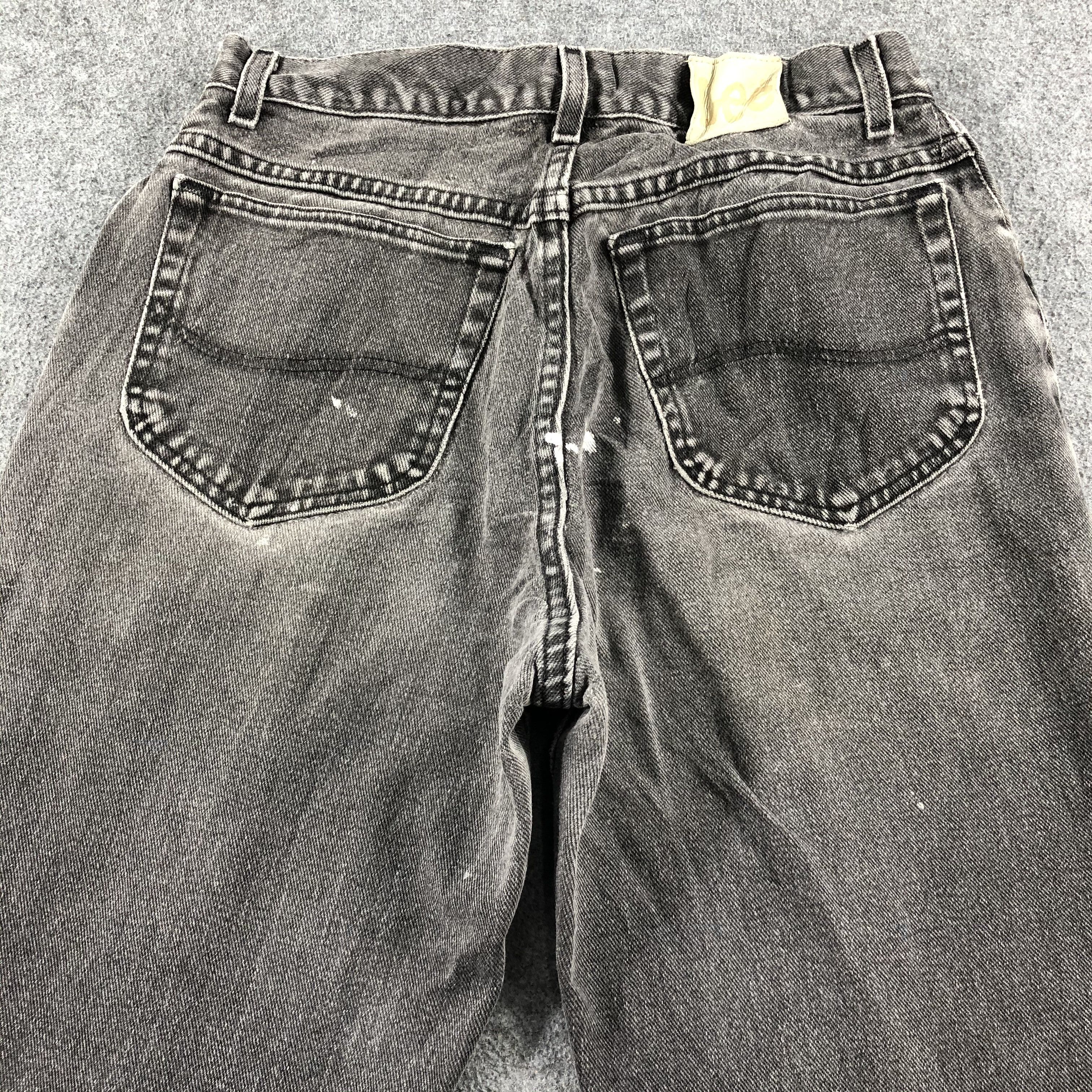 Lee Vintage Faded Black Lee Jeans-J2407 Size US 30 / EU 46 - 4 Thumbnail