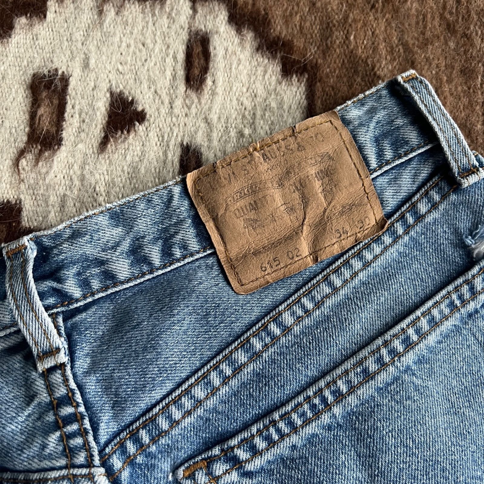 Levi's Levi’s 615 Orange Tab Vintage USA Made Denim Jeans 9790AC Size US 32 / EU 48 - 3 Thumbnail
