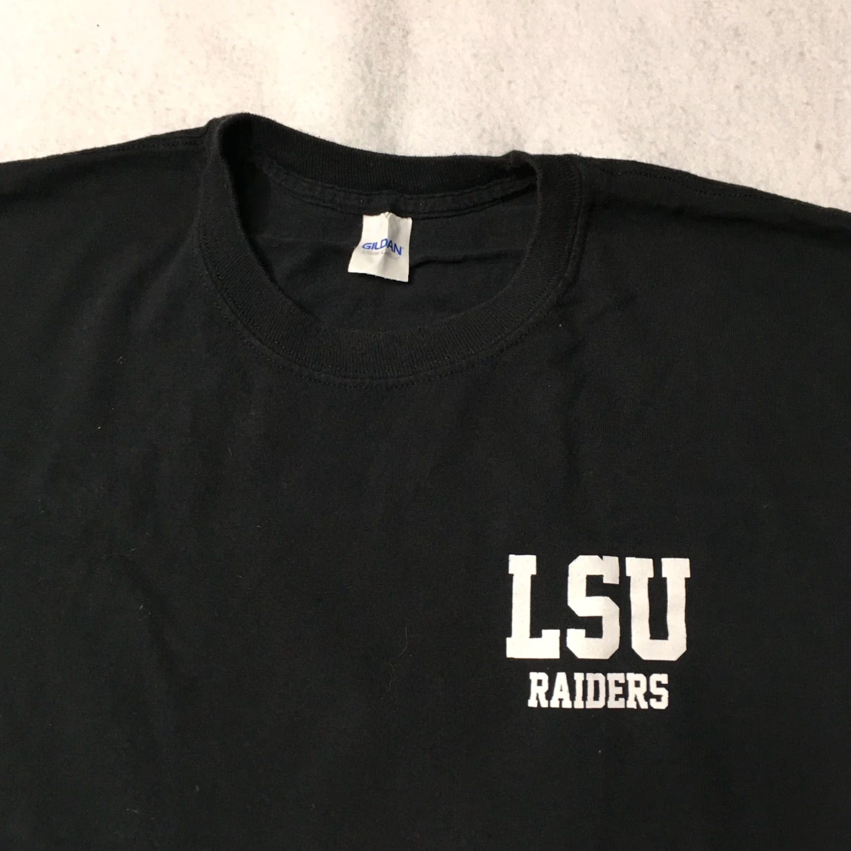 Vintage ULTRA Dia De Los Muertos T Shirt Mens 2XL Black Skull LSU Raiders Latino Shirt Mens 2XL Black Skull ULTRA Size US XXL / EU 58 / 5 - 3 Thumbnail