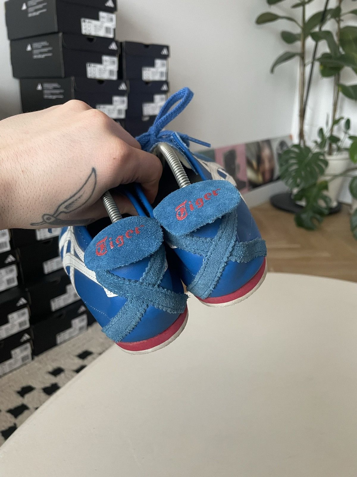 Onitsuka Tiger Asics Onitsuka Tiger OG Sneakers Leather Blue Vintage Y2k Size US 8.5 / EU 41-42 - 7 Thumbnail
