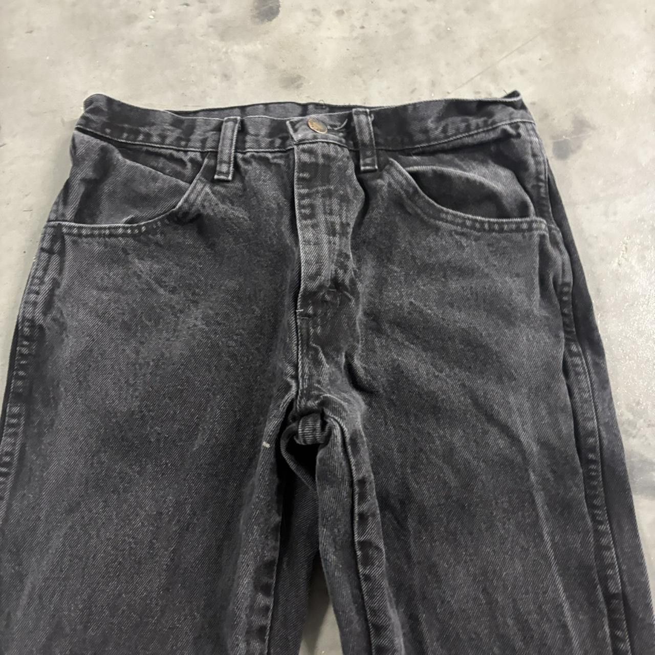 Vintage Crazy Vintage Y2K/2000s Grunge Black Essential Denim Jeans! 29x29 Size US 29 - 5 Thumbnail