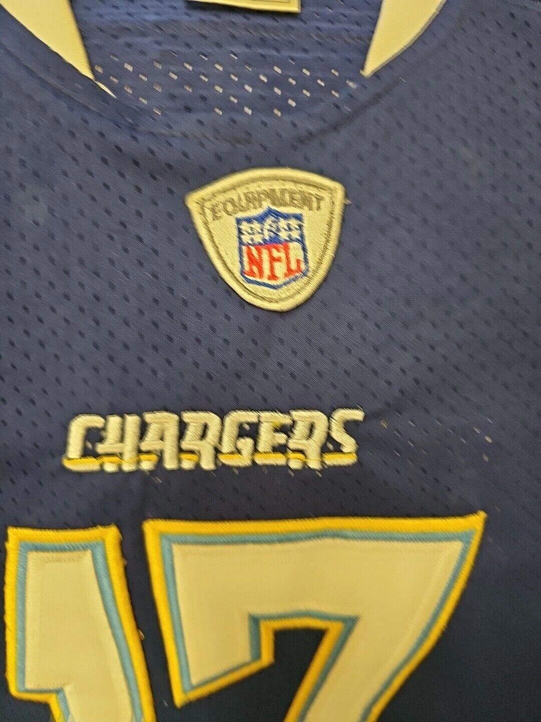 Designer Reebok PHILIP RIVERS #17 LA Chargers Men's Jersey Size 48 Size ONE SIZE - 6 Thumbnail