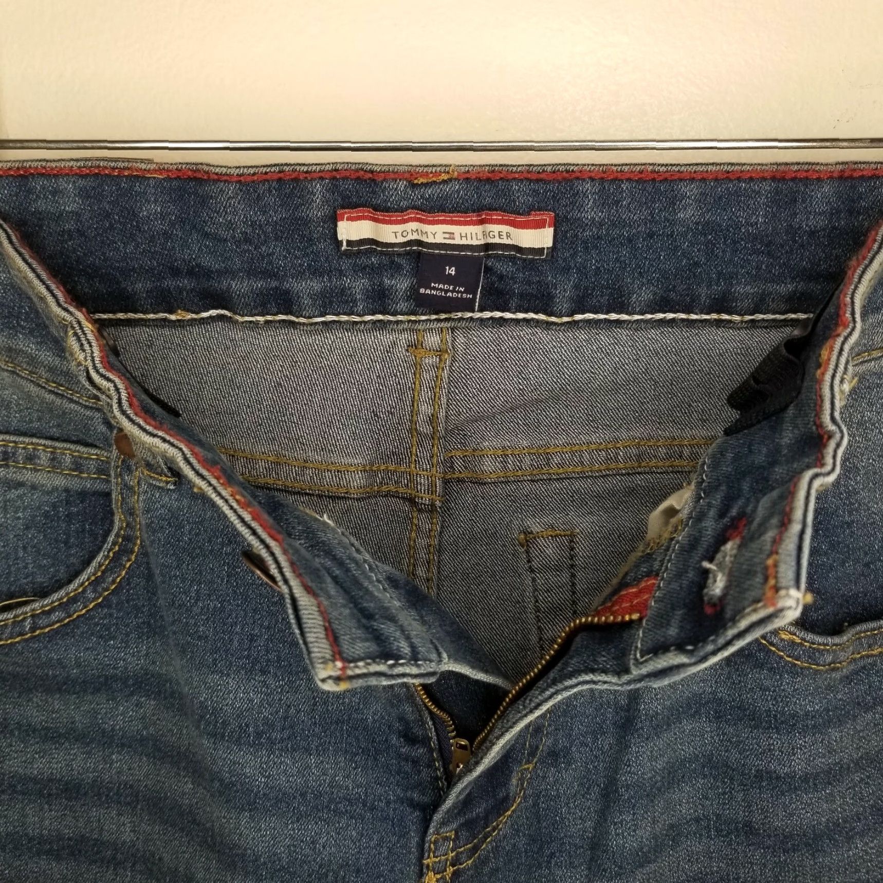 Tommy Hilfiger Tommy Hilfiger Jeans Women Skinny Size 14 Blue Womens Size 36" / US 14 / IT 50 - 3 Thumbnail