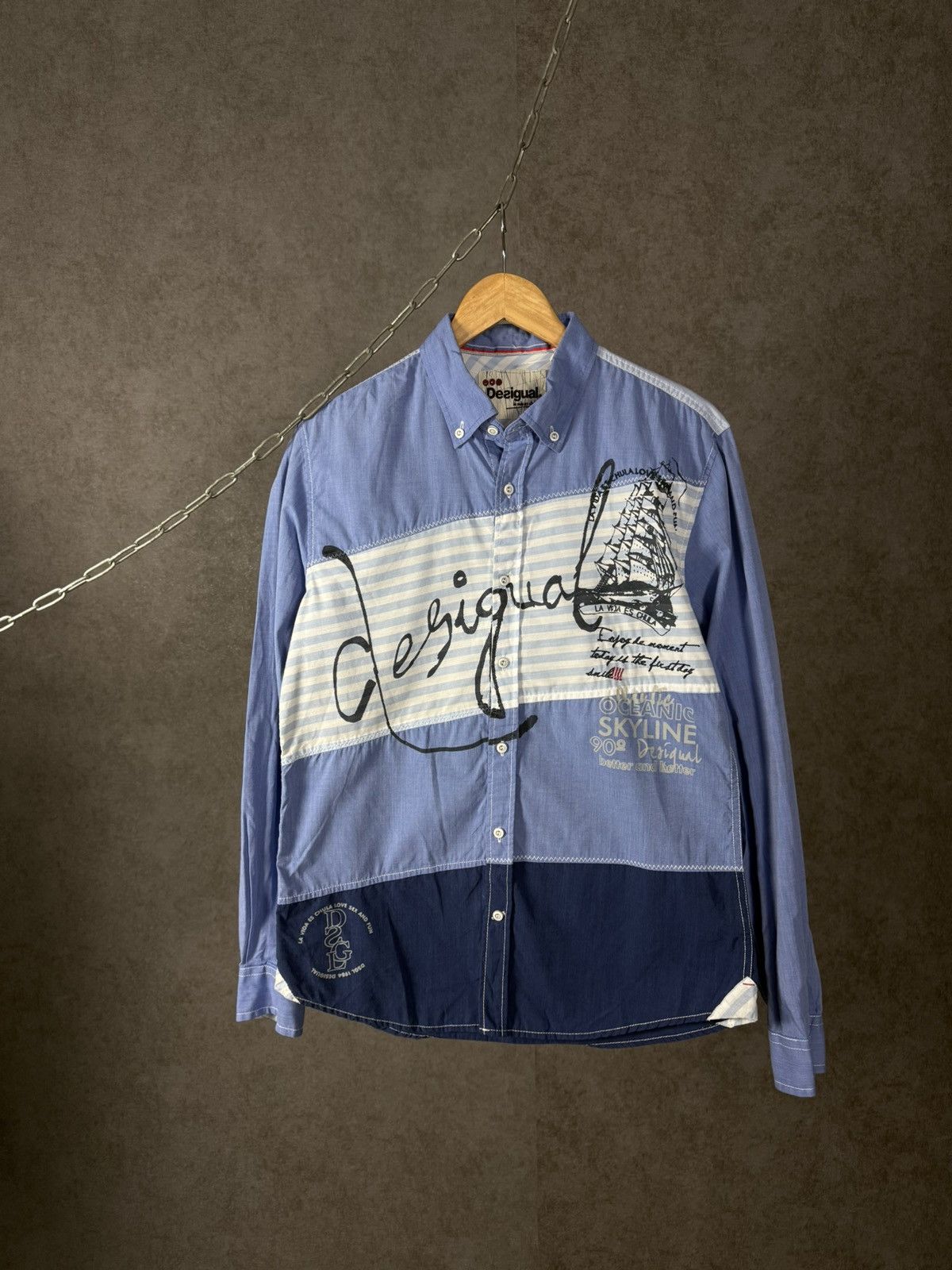 Desigual Desigual designer art shirt Size US M / EU 48-50 / 2 - 1 Thumbnail