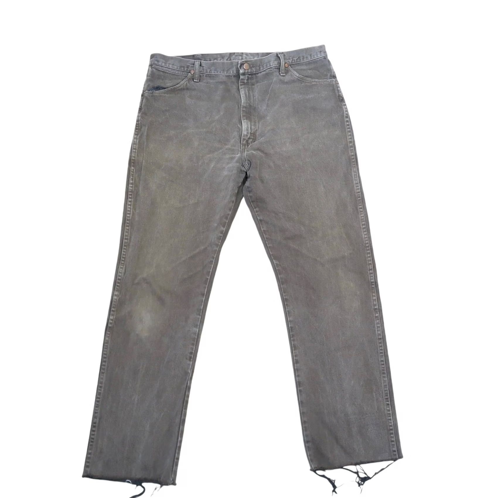 Wrangler VINTAGE Wrangler Jeans Straight Mens 38 Denim Brown 80s Southwestern Cowboy Denim Straight Size US 38 / EU 54 - 2 Thumbnail