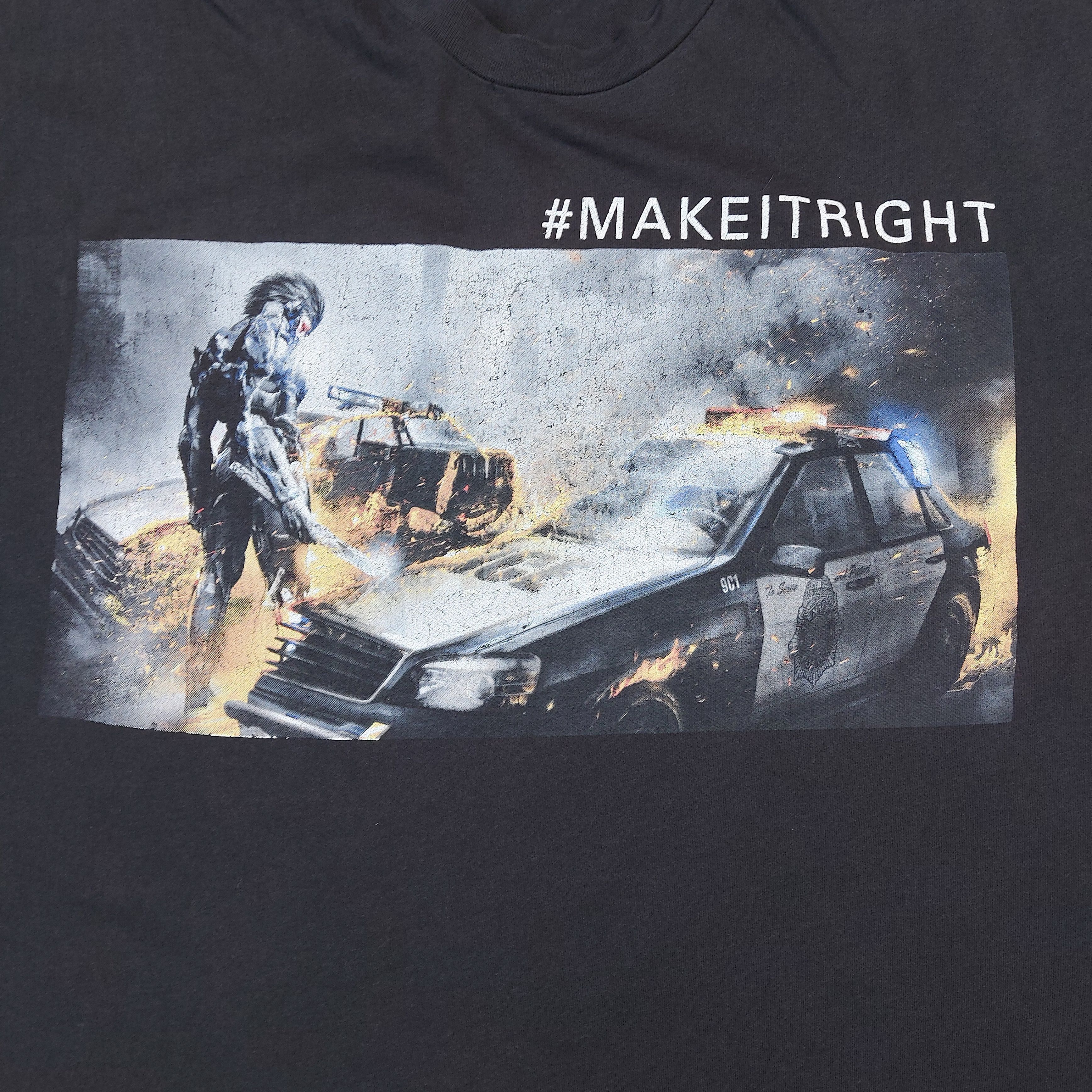 Playstation 2013 Metal Gear Rising Revengeance Raiden Konami TEE Size US XL / EU 56 / 4 - 4 Thumbnail