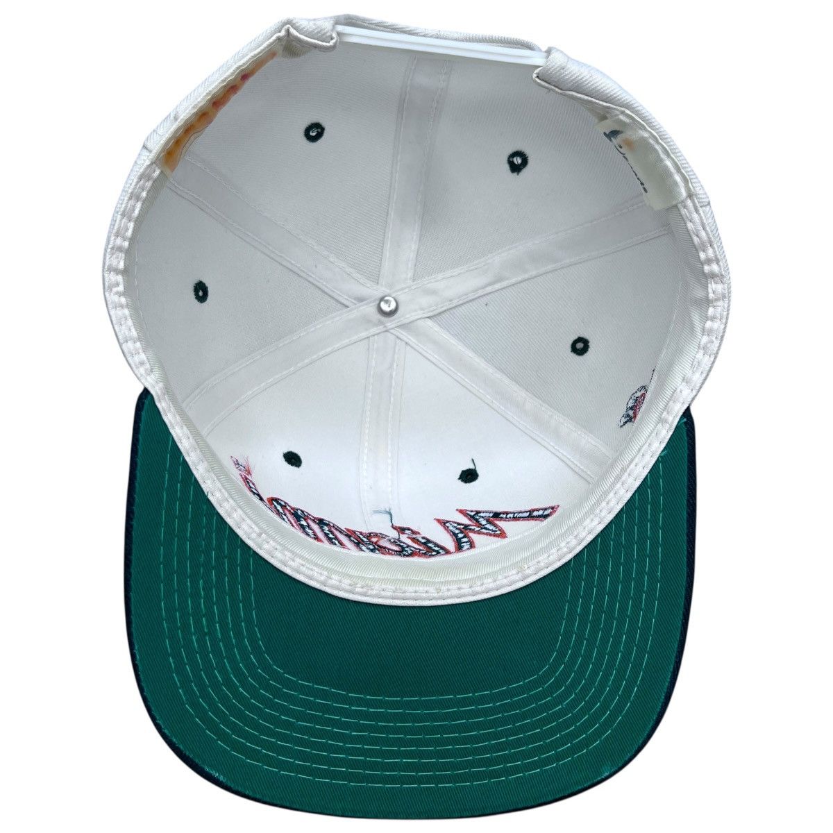 Sports Specialties 90s NCAA Miami Hurricanes Script Sports Specialties Snapback Size ONE SIZE - 7 Thumbnail