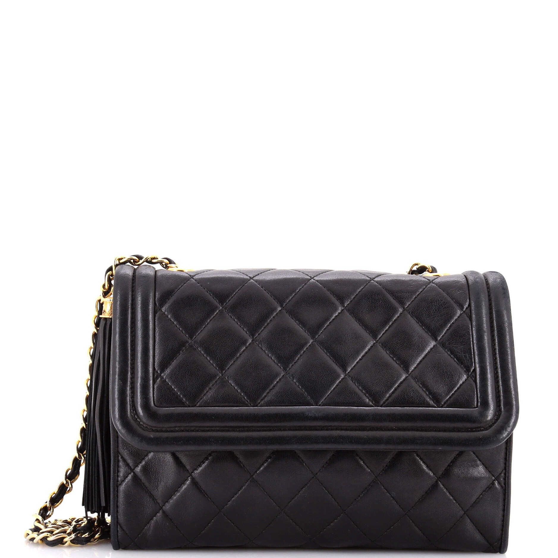 Chanel Vintage Tassel Flap Bag Size ONE SIZE - 1 Thumbnail