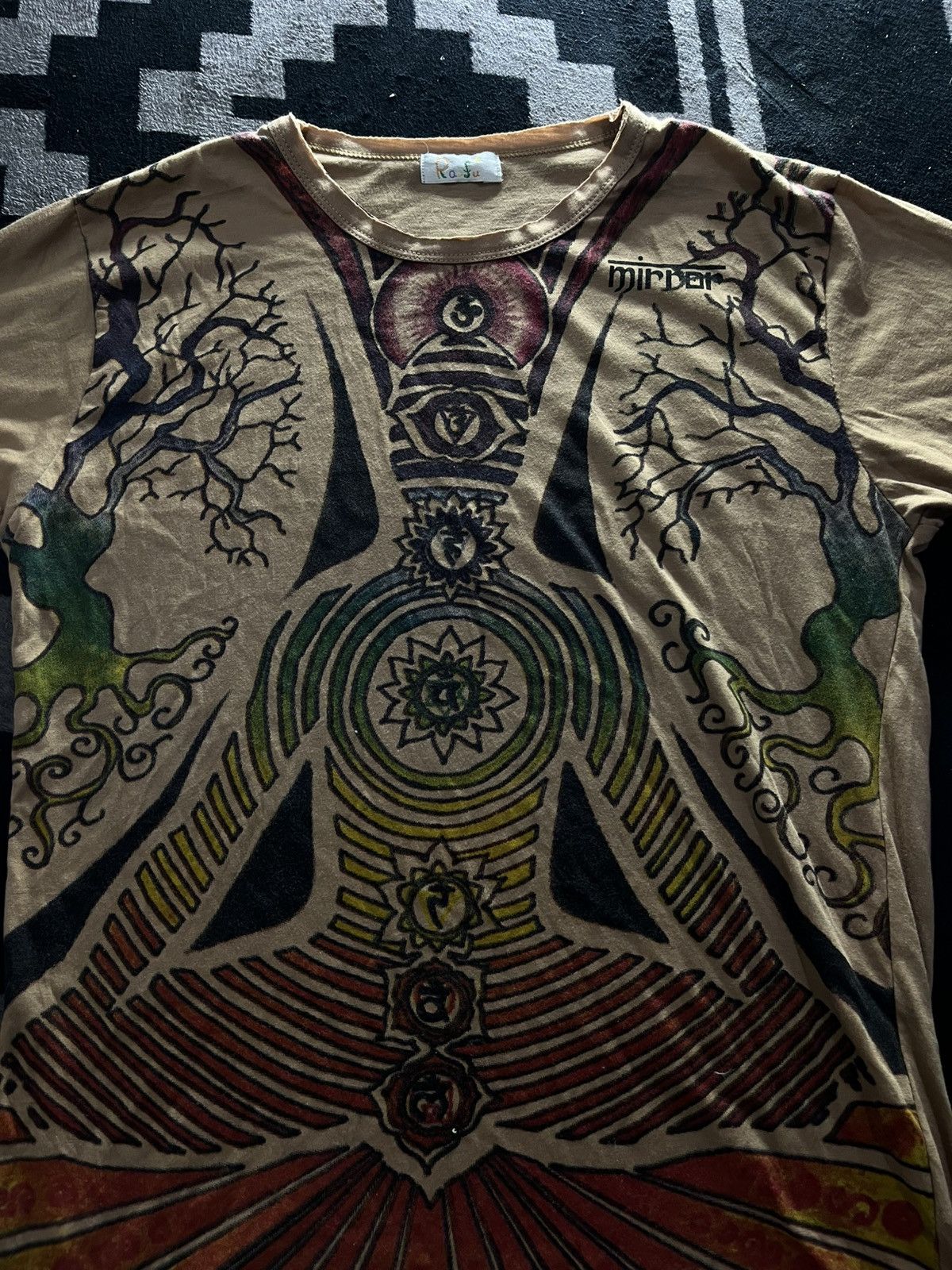Hysteric Glamour Japanese rasfu mirror art tshirt Size US M / EU 48-50 / 2 - 2 Thumbnail