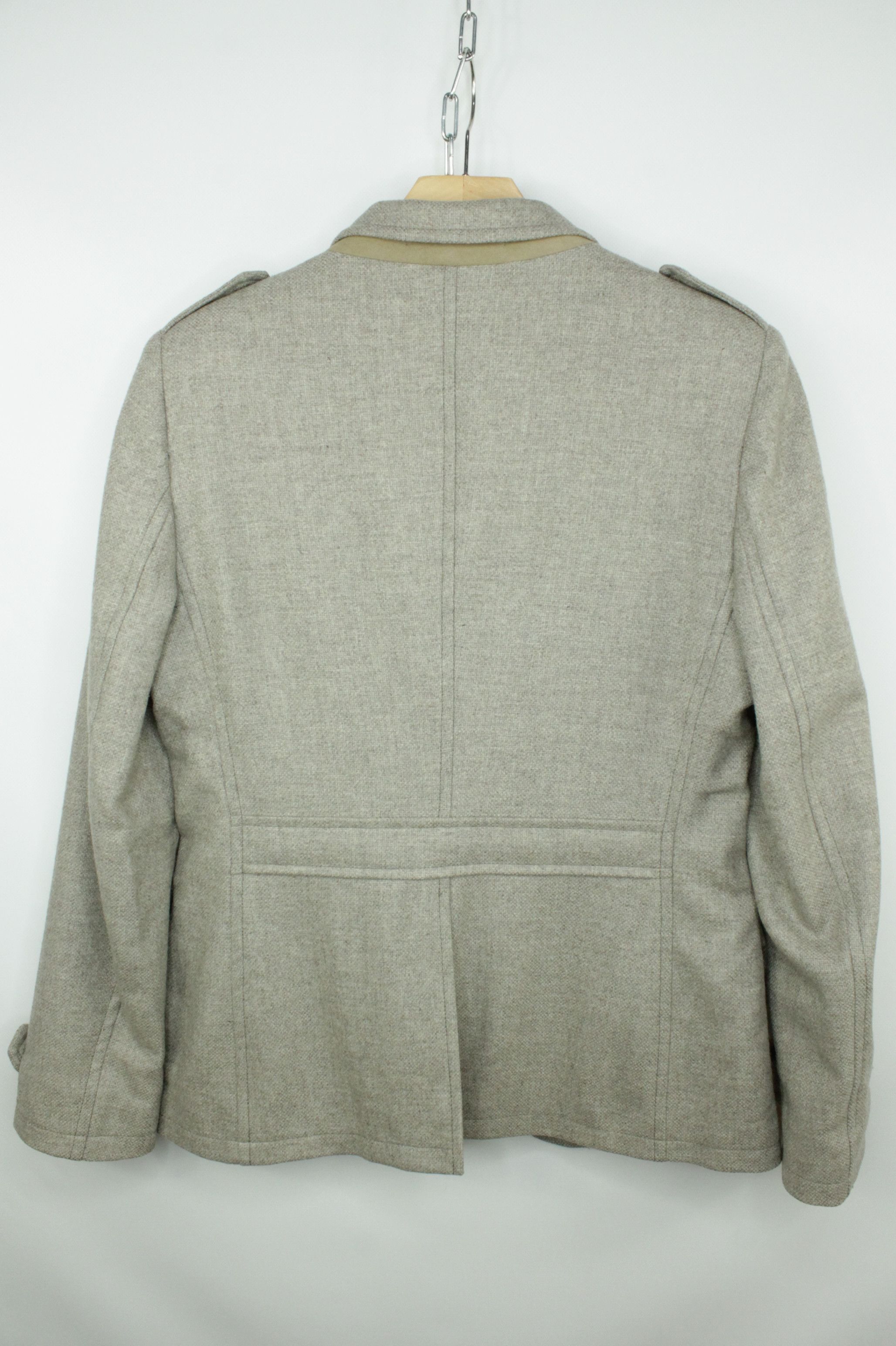 Tagliatore Tagliatore Women's Tweed Wool/Cashmere Blazer Jacket Size L / US 10 / IT 46 - 6 Thumbnail