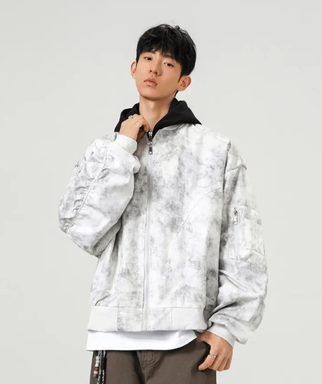 Japanese Brand American Men's Jacket Tie-Dye Size US XL / EU 56 / 4 - 2 Thumbnail