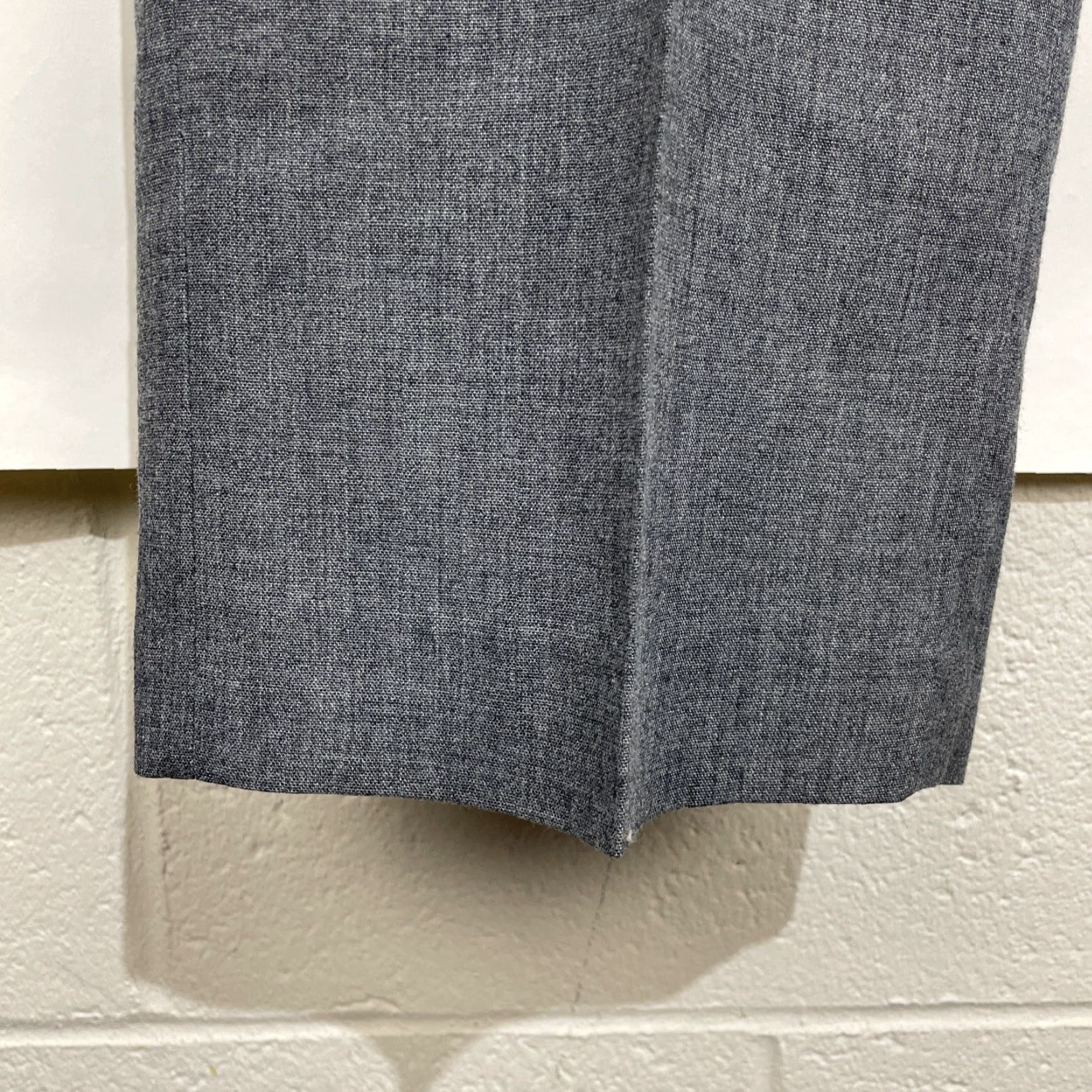 Haggar VINTAGE Haggar Pants Straight Gray 34x30 Men's Regular 5-Pocket Flat Front Belt Loops Polyester Dress Slacks Chino USA Size US 34 / EU 50 - 7 Thumbnail