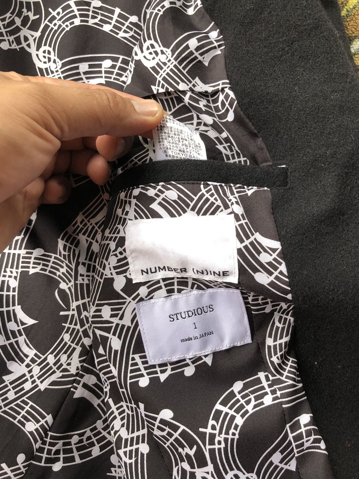 Number (N)ine Rare Number (N)ine x Studious Jacket Size US M / EU 48-50 / 2 - 17 Thumbnail