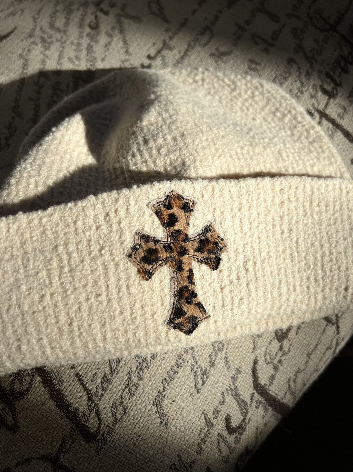 Chrome Hearts Chrome Hearts Cheetah Cross Patch Beanie Size ONE SIZE - 7 Thumbnail