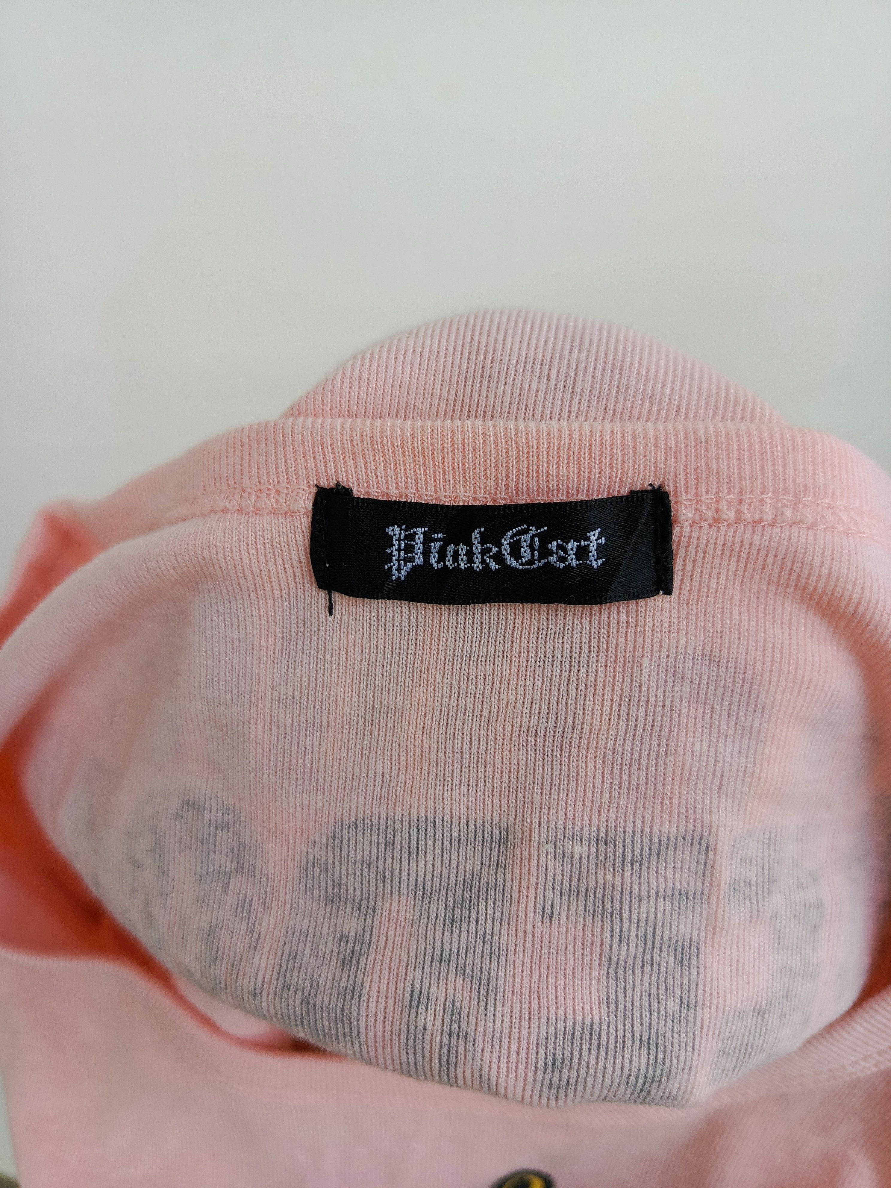 Hysteric Glamour Pink Cat Freedom Environment Graphic T-shirt Dress Size M / US 6-8 / IT 42-44 - 6 Thumbnail