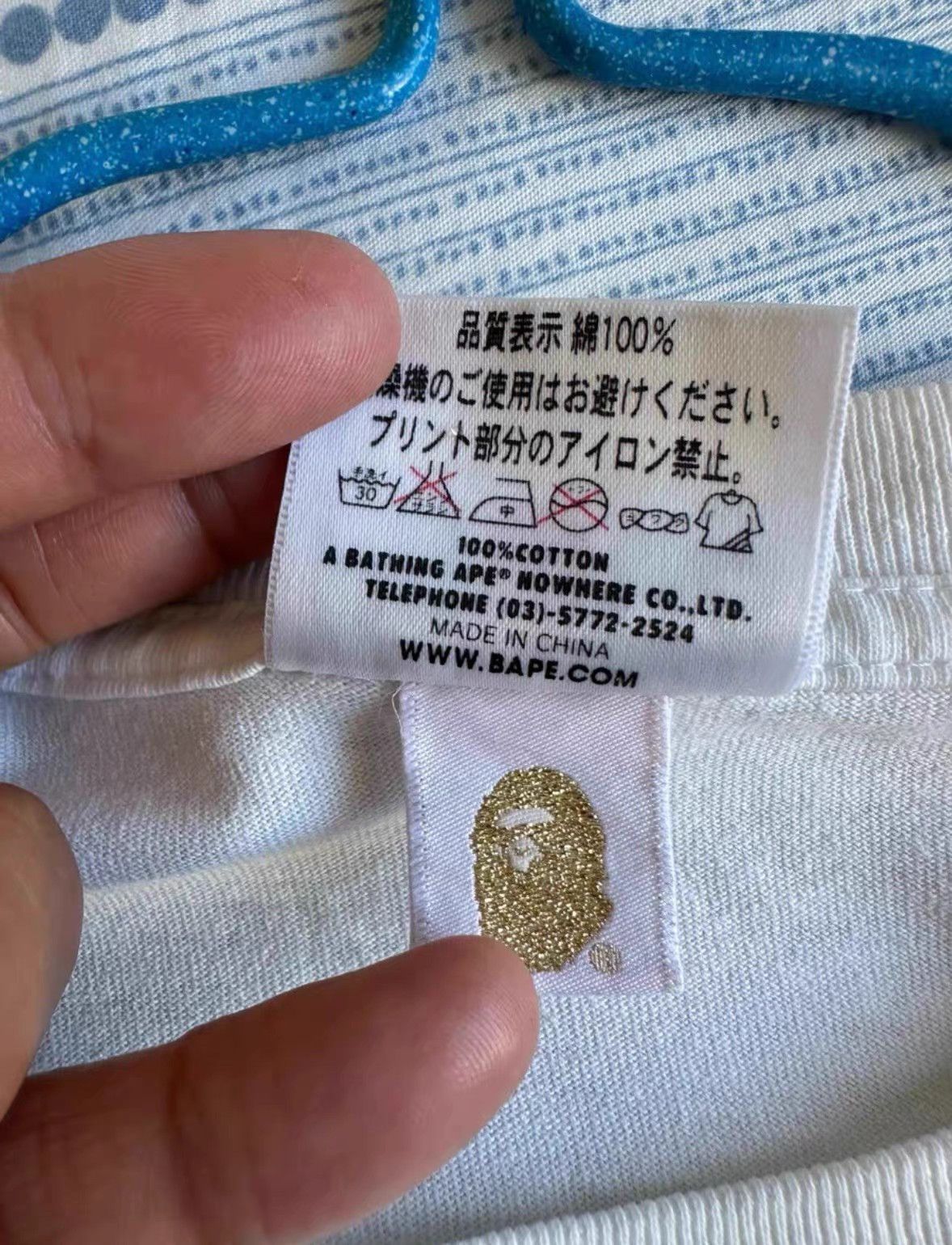 Bape BAPE Ape Head Print Short Sleeve T-Shirt K5 Size US L / EU 52-54 / 3 - 4 Thumbnail