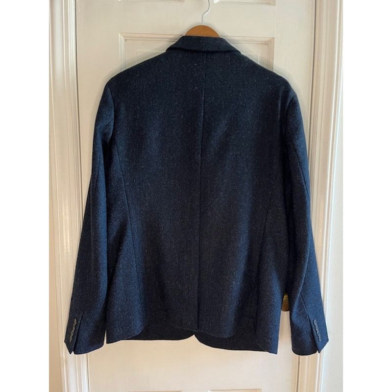 The Kooples Kooples Blue Wool Herringbone Blazer EU Size 48 Size US M / EU 48-50 / 2 - 4 Thumbnail