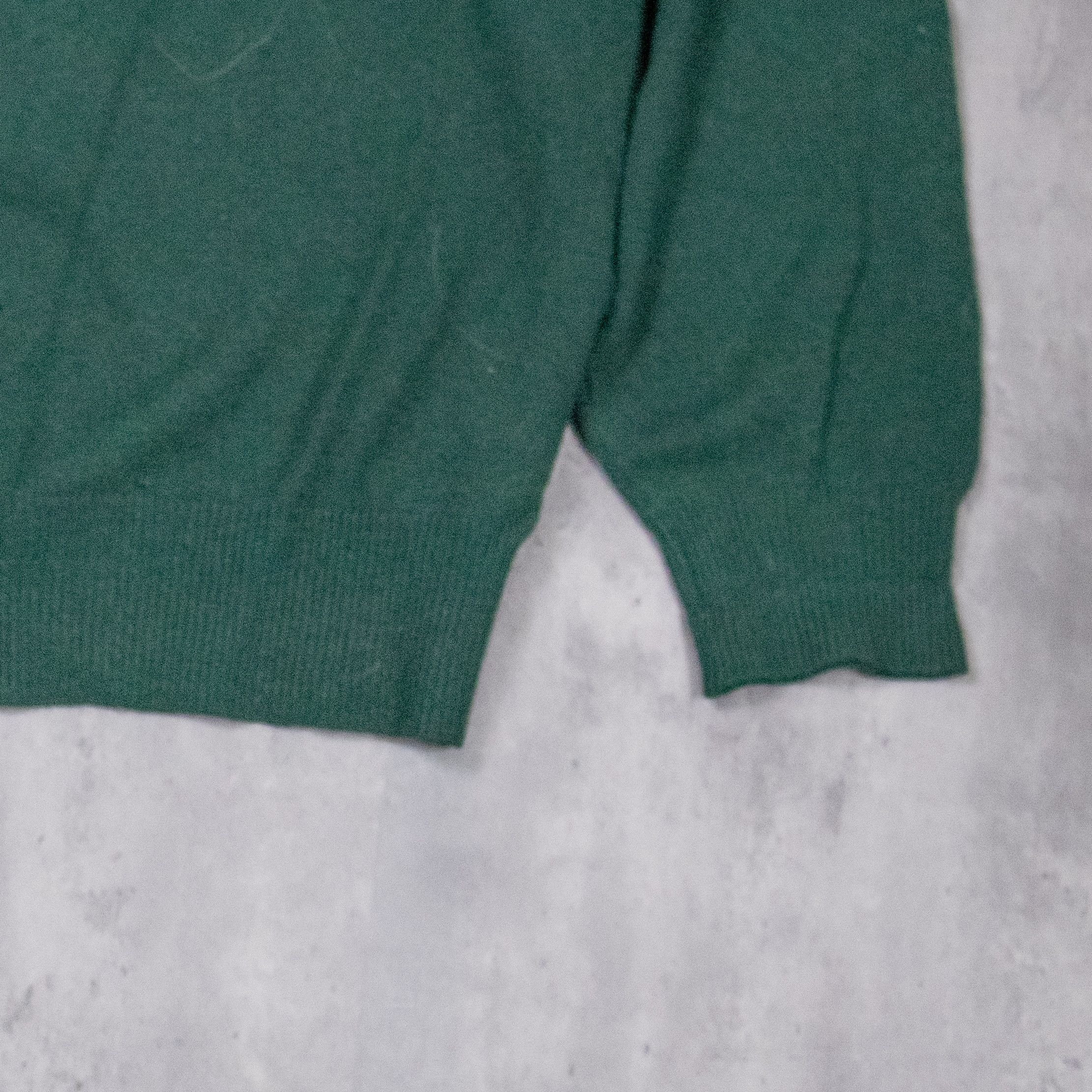 Lil Yachty Vintage 1990s Larry Golf Club V Neck Knitted Sweater Size US XL / EU 56 / 4 - 9 Thumbnail