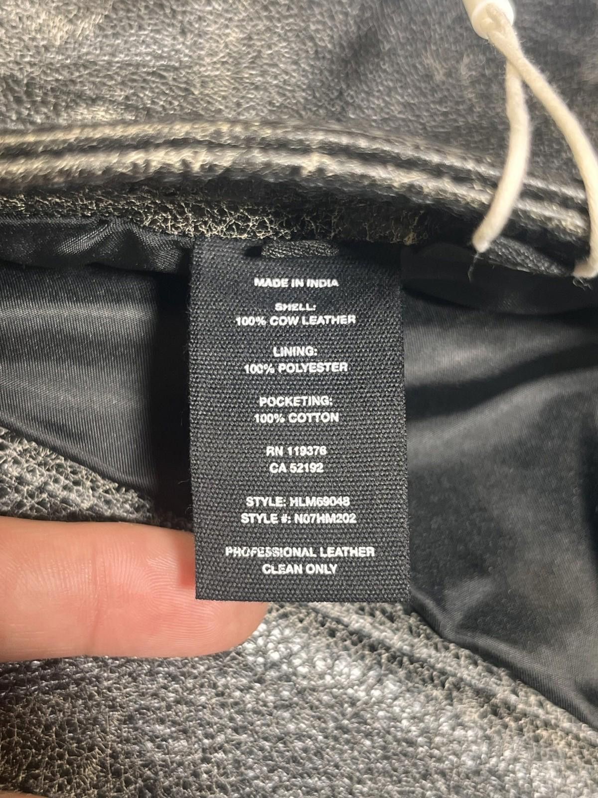 Helmut Lang Helmut Lang LTHR Carpenter Black 34 Size US 34 / EU 50 - 11 Thumbnail