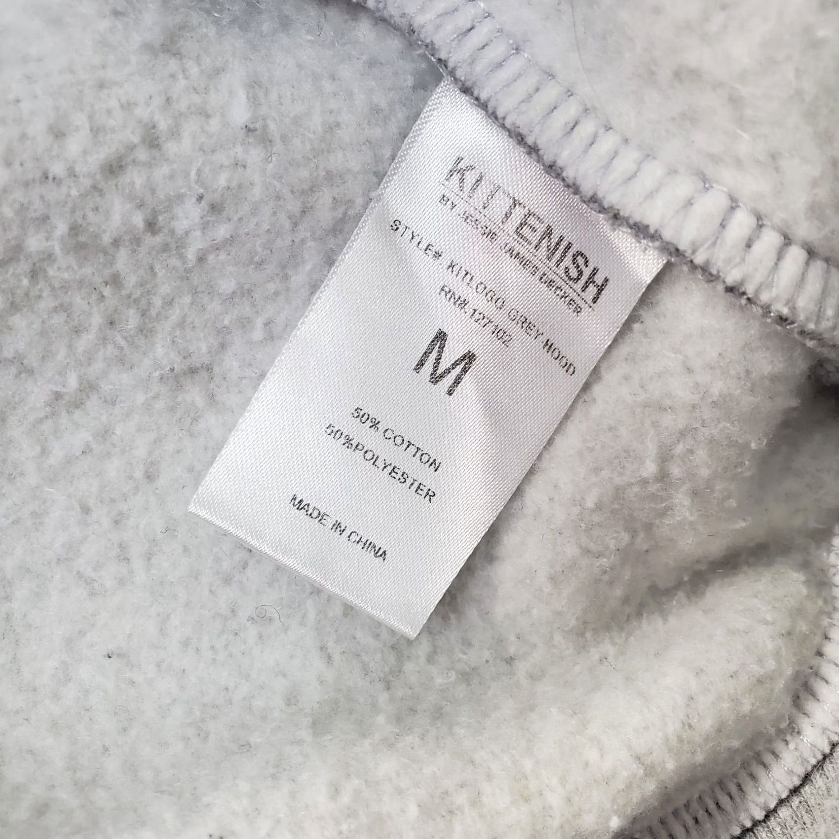 KangaROOS Kittenish Pullover Hoodie Women’s M Gray Fleece Lined Kangaroo Pocket Drawstring Hoodie Size M / US 6-8 / IT 42-44 - 5 Thumbnail