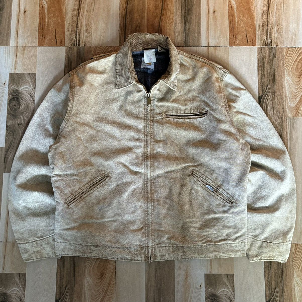 Carhartt Vintage 80s Carhartt Acid Washed Detroit Size US S / EU 44-46 / 1 - 1 Thumbnail