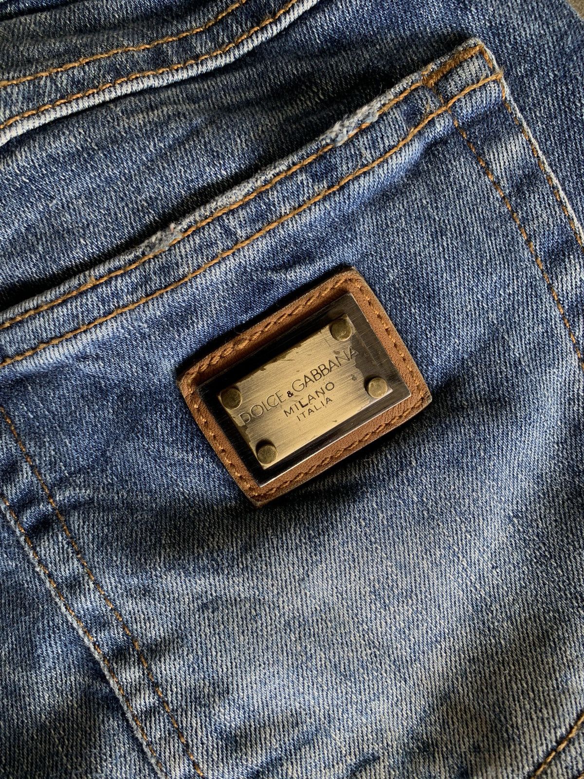 Dolce & Gabbana DOLCE GABBANA DENIM PANTS Size 27" / US 4 / IT 40 - 6 Thumbnail