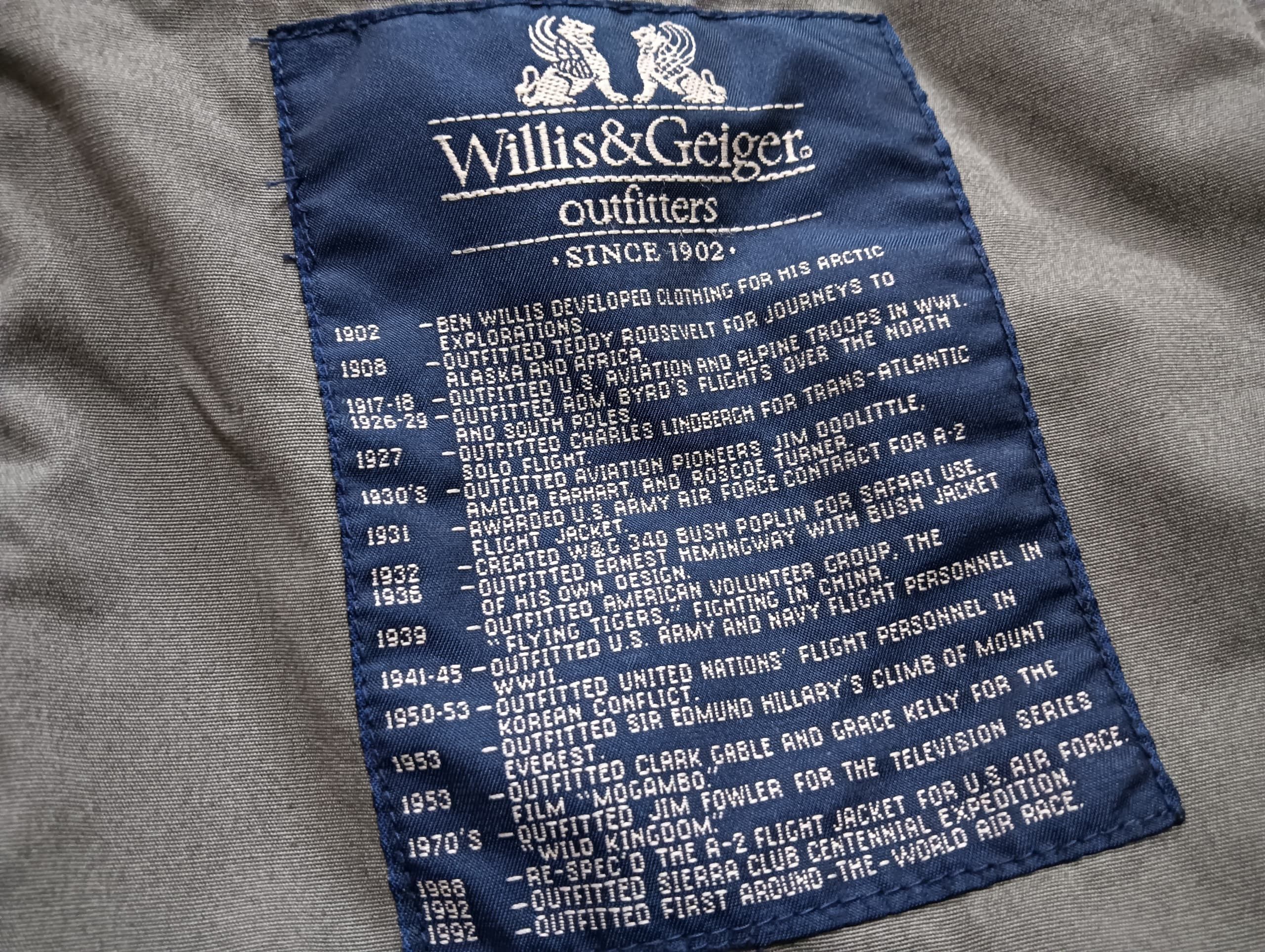 Willis & Geiger Vintage Willis & Geiger M65 Field Jacket Size US M / EU 48-50 / 2 - 9 Thumbnail