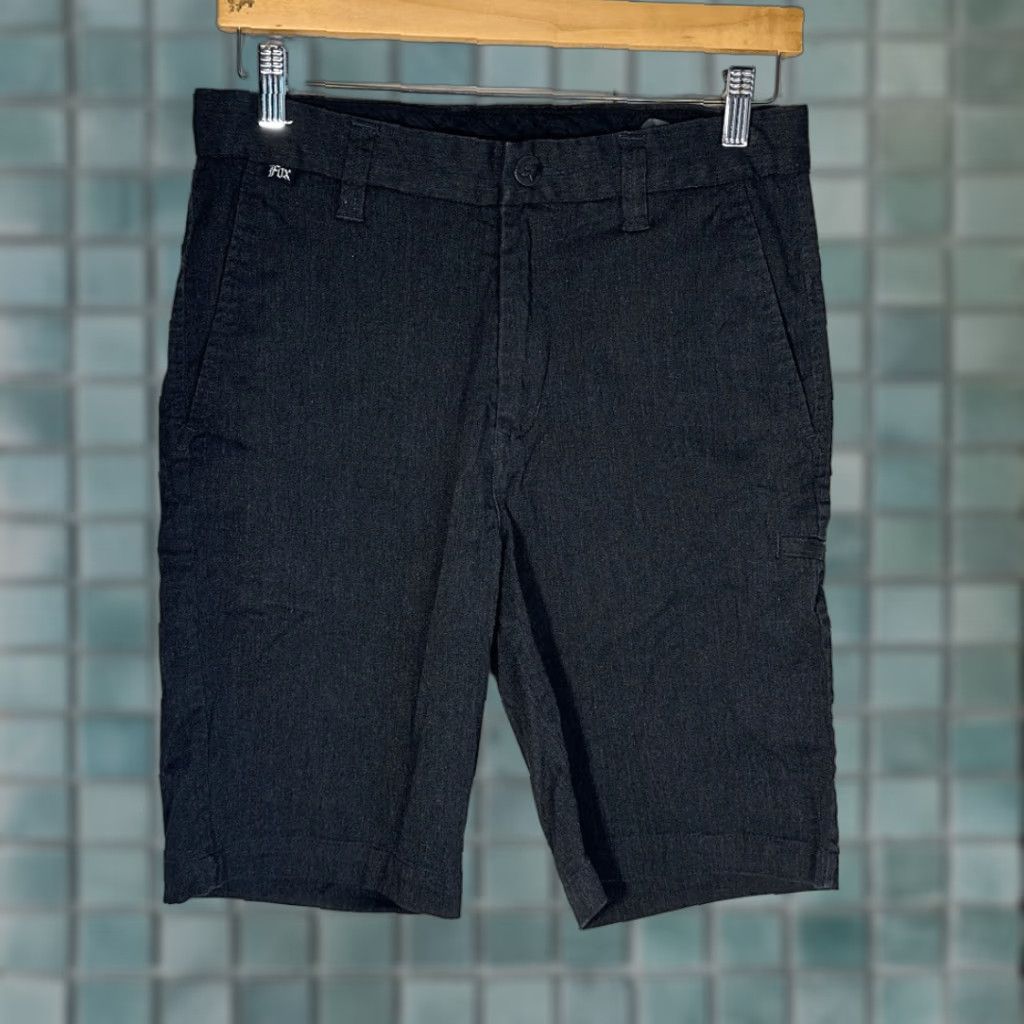 Fox Racing Fox Cargo Shorts MEN'S Size 30 Gray Cargo Shorts 03689 Mens Gray Fox Racing Size US 30 / EU 46 - 1 Thumbnail