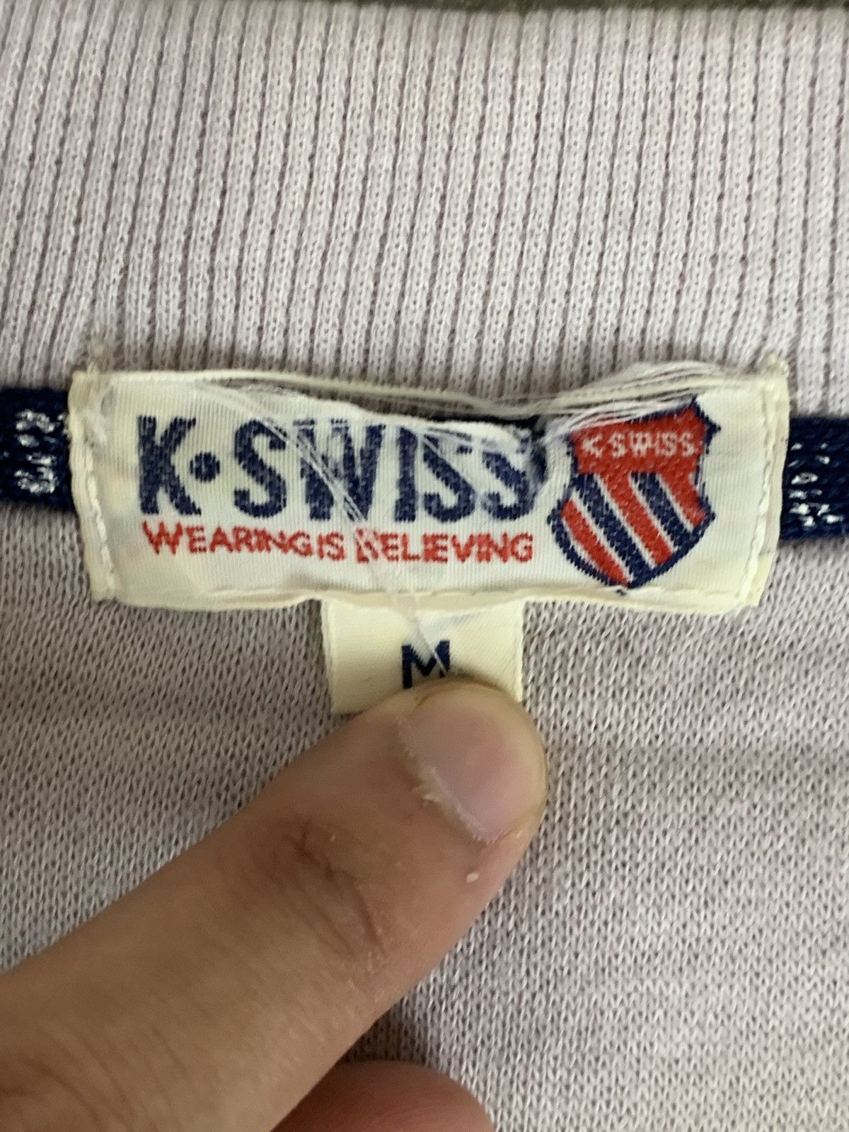 K-Swiss × Vintage K Swiss Sweatshirt Size US M / EU 48-50 / 2 - 5 Thumbnail