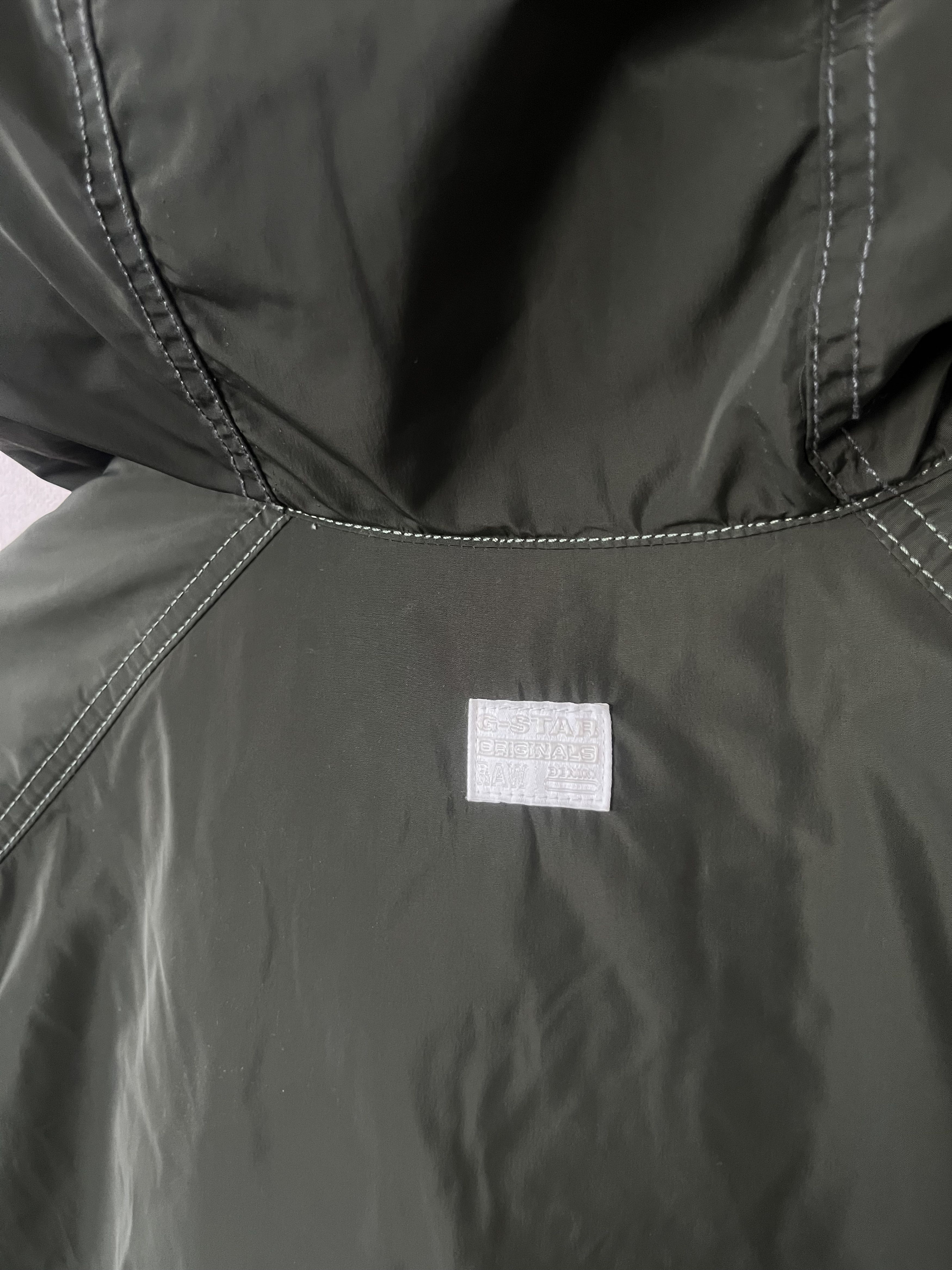 G-Star G Star Anorak Hooded Zip Up pocket Jacket Sample Green Size US M / EU 48-50 / 2 - 15 Thumbnail