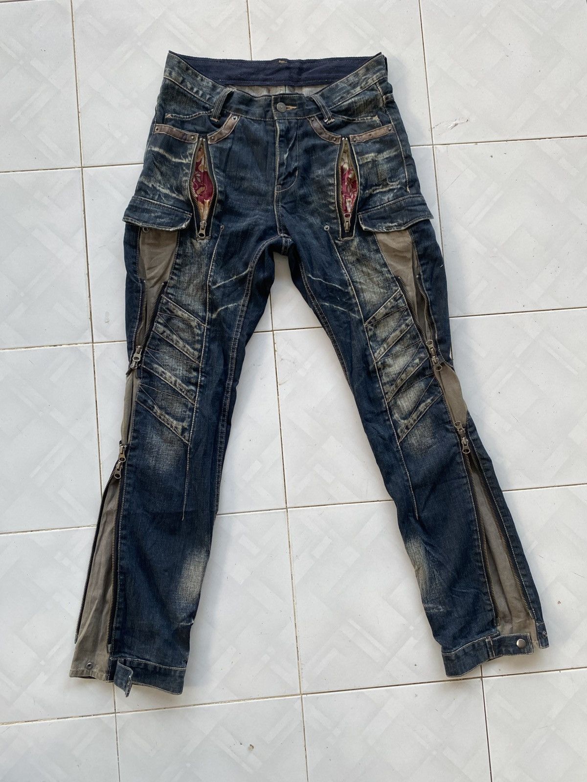 PPFM PPFM Zippers Denim Size US 31 - 1 Thumbnail