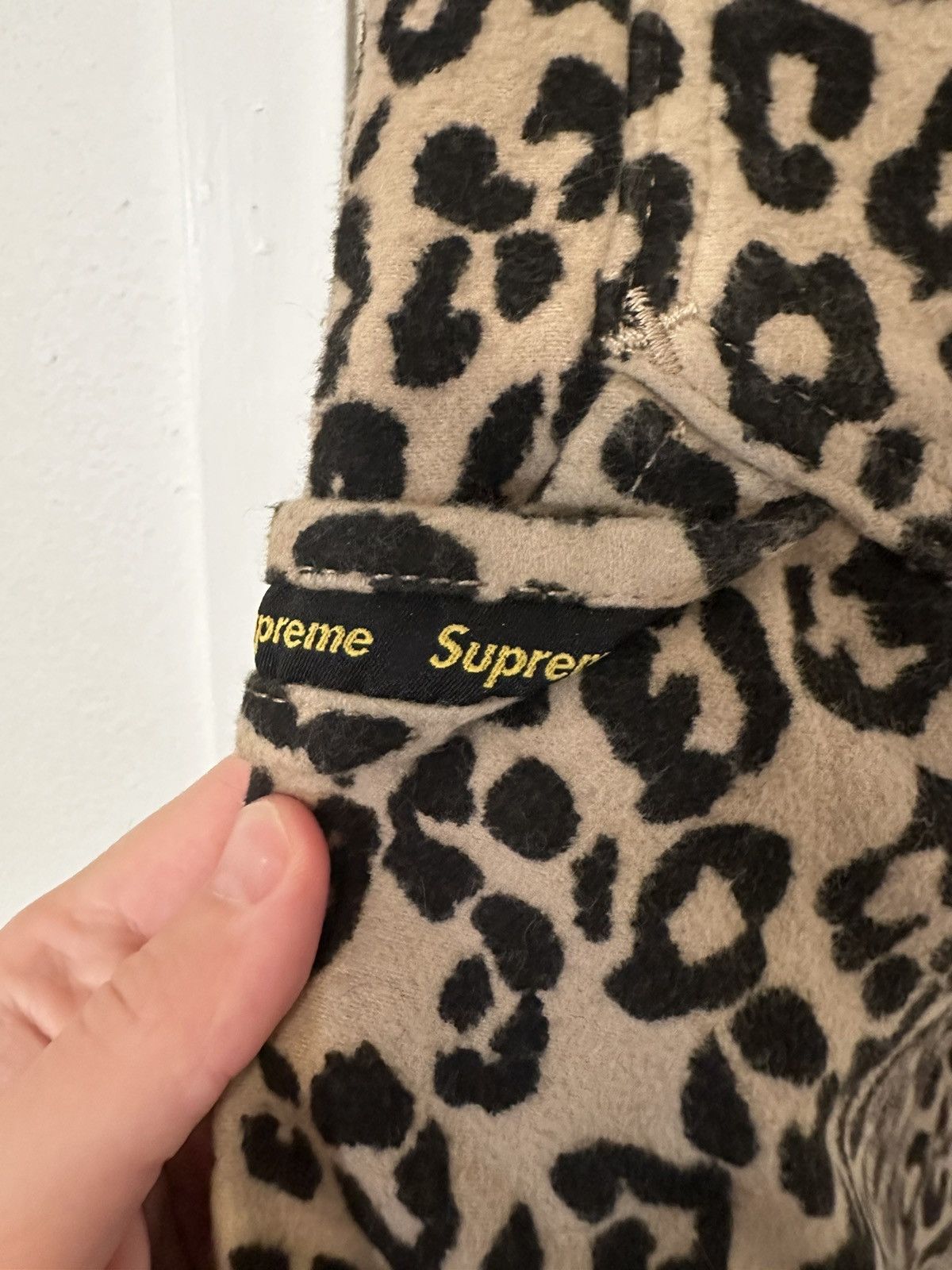 Supreme Supreme Moleskin Leopard Double Knees Size US 34 / EU 50 - 3 Thumbnail