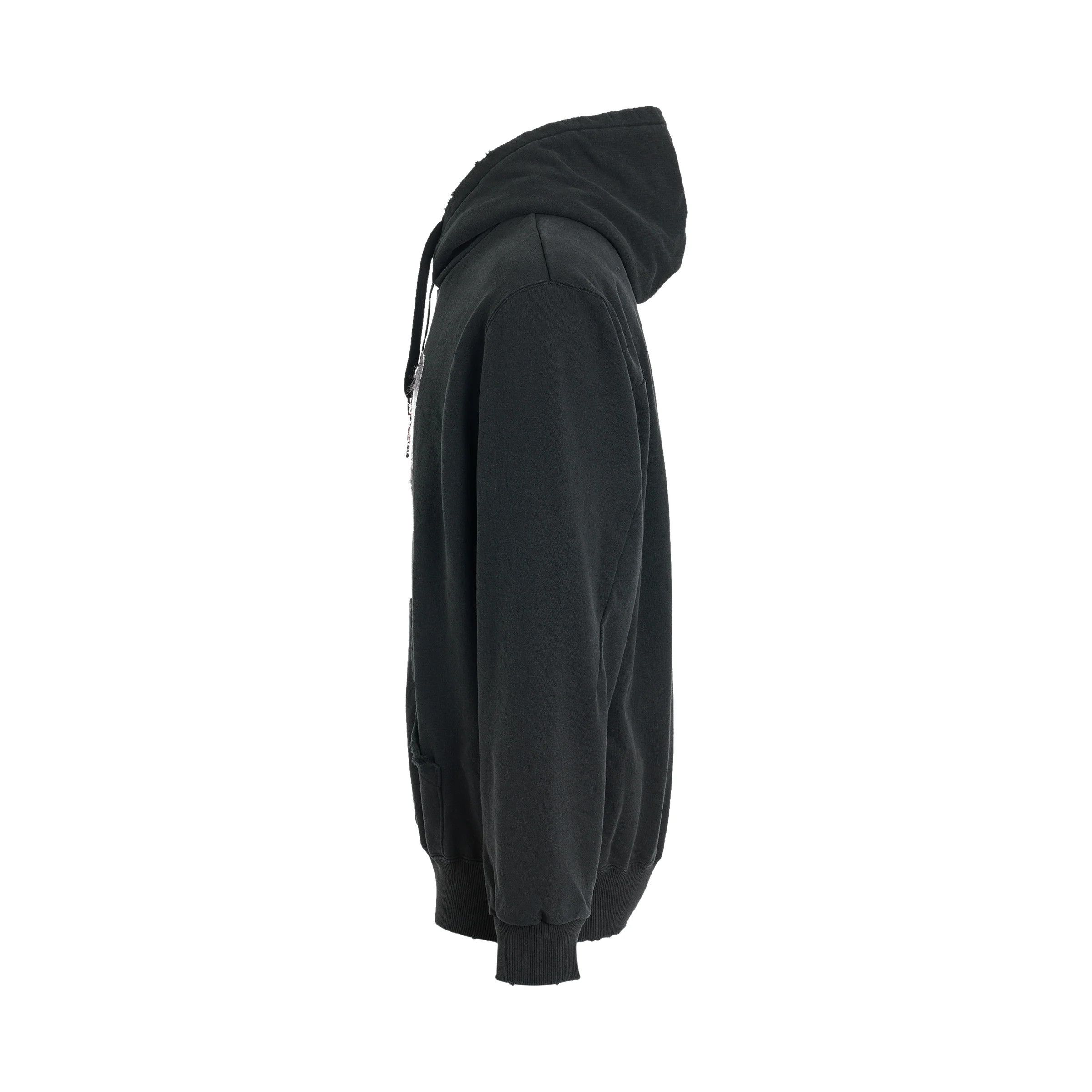 Doublet o1mris0824 Embroidery Hoodie in Black Size US M / EU 48-50 / 2 - 3 Thumbnail