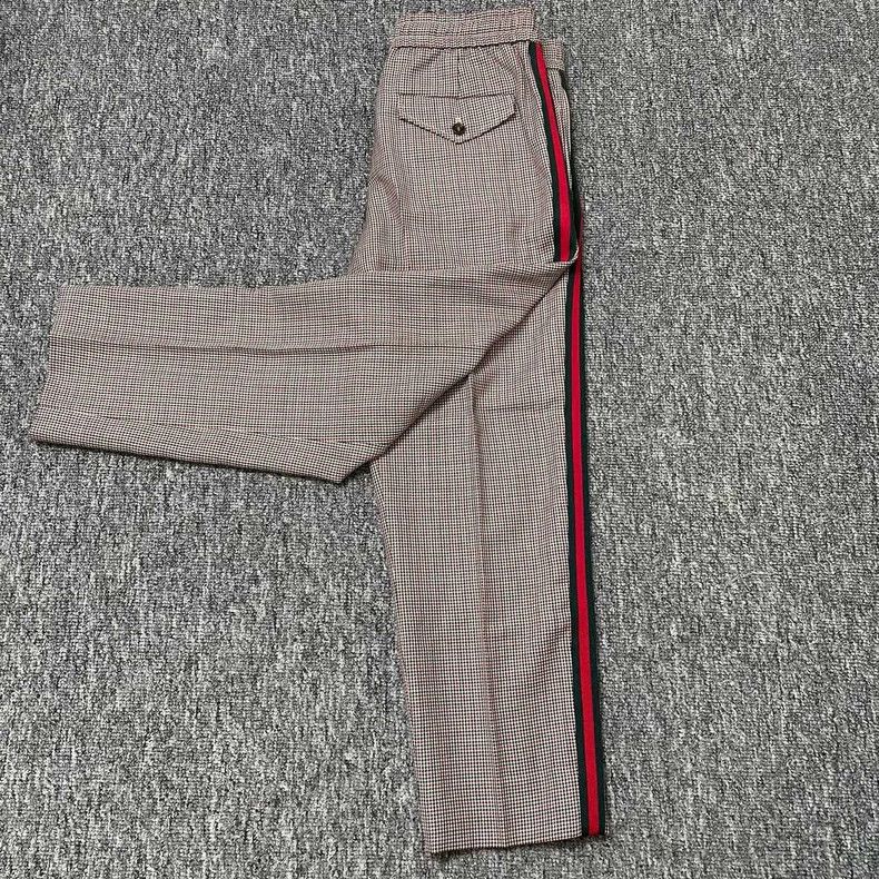 Gucci Gucci Classic red and green striped casual pants Size US 32 / EU 48 - 3 Thumbnail