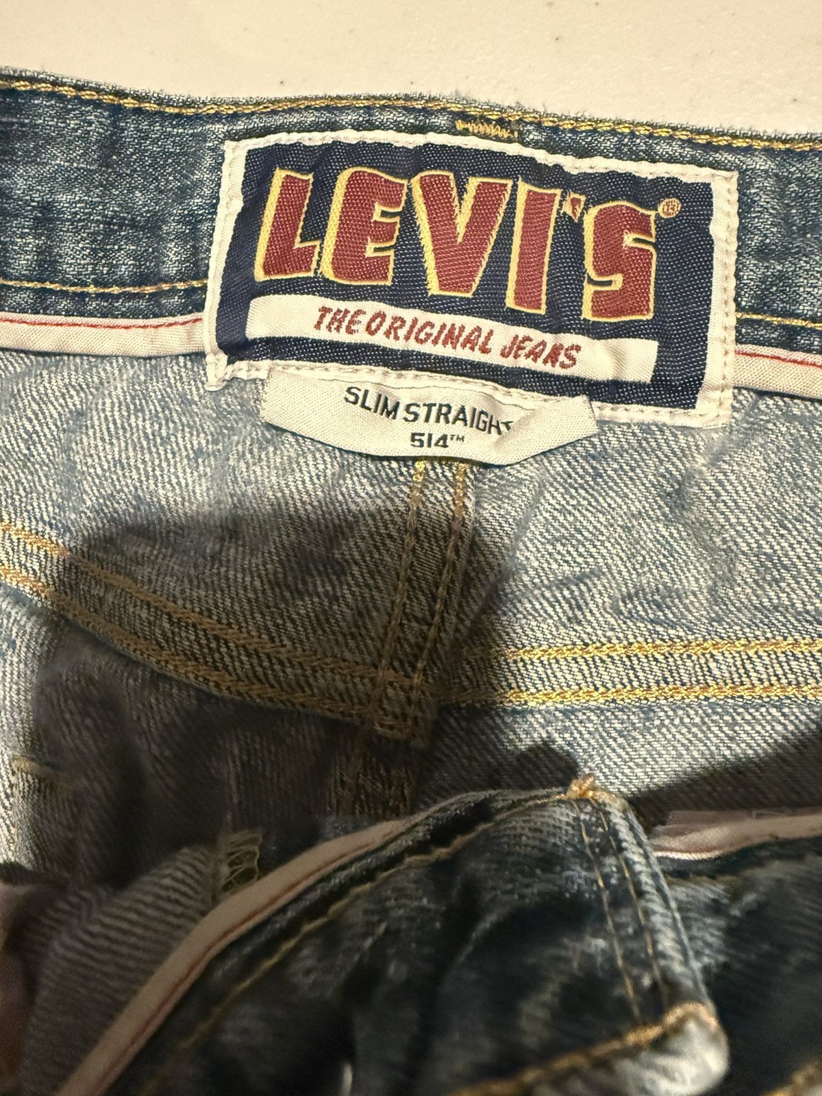 Levi's 2008 vintage levi’s blue denim jeans Size US 30 / EU 46 - 3 Thumbnail