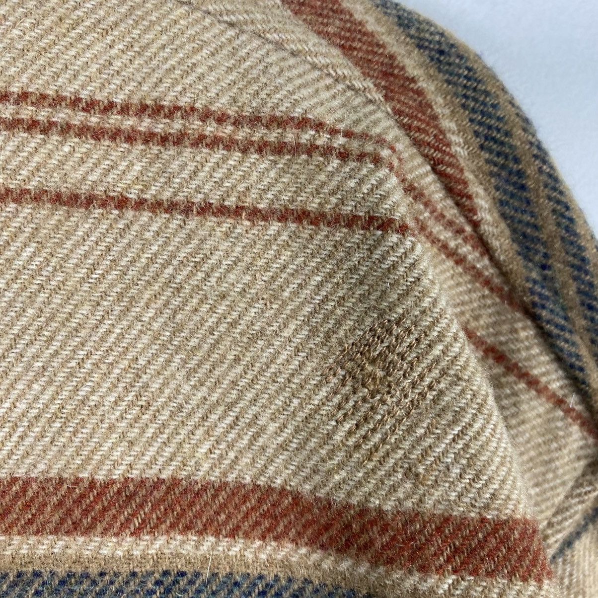 Designer × Nigel Cabourn × Vintage Vintage 90s Nigel Cabourn Wool Stripe Button Shirt L Size Size US L / EU 52-54 / 3 - 13 Thumbnail