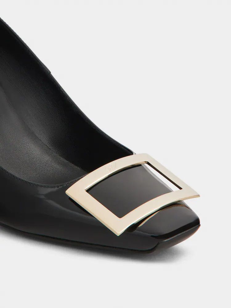 Roger Vivier o1s22i1n0824 Belle Trompette 70 Pumps in Black Size US 9 / IT 39 - 8 Thumbnail