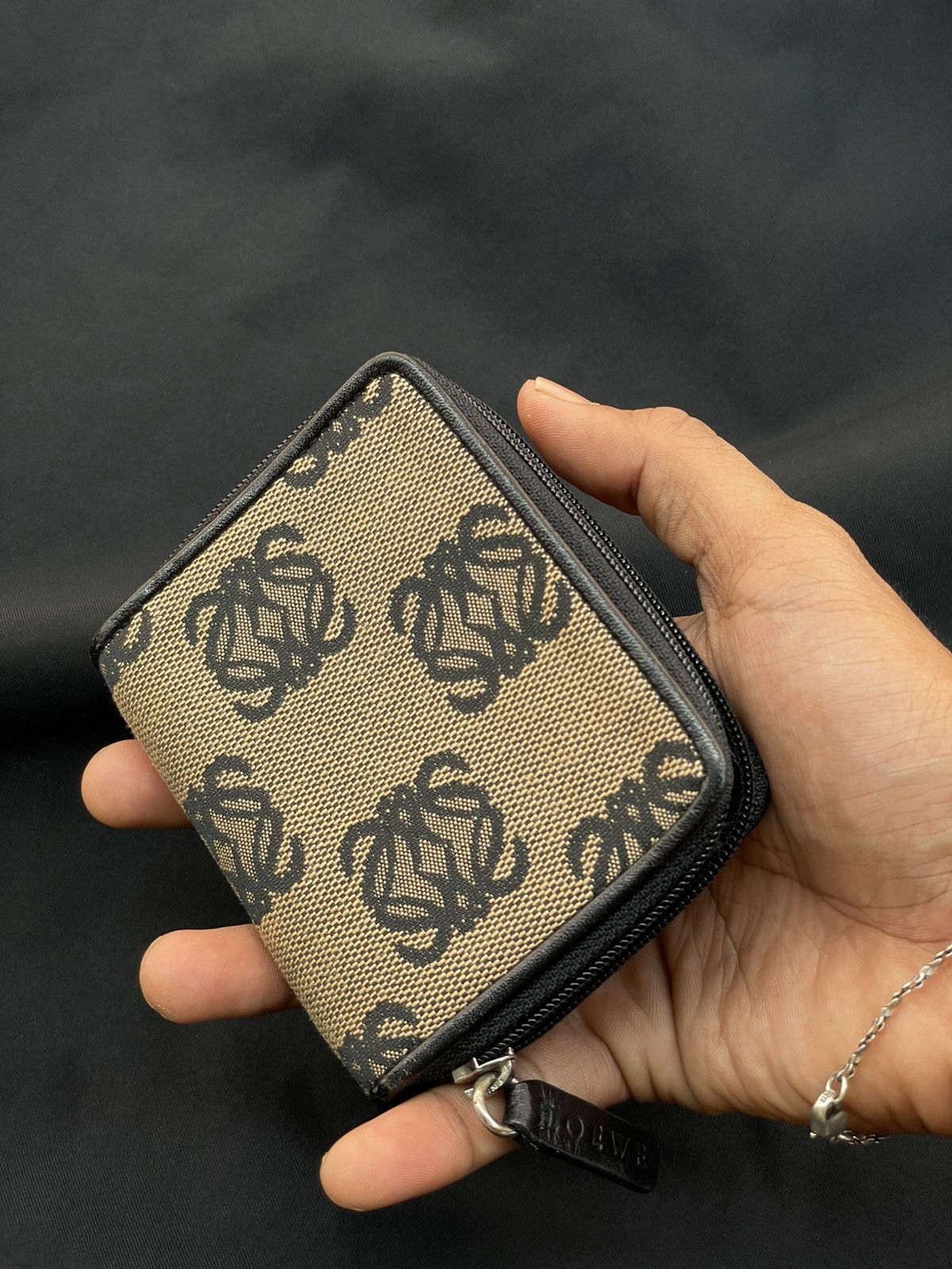 Loewe Loewe | Anagram Fabric Coin/Card Purse Size ONE SIZE - 7 Thumbnail