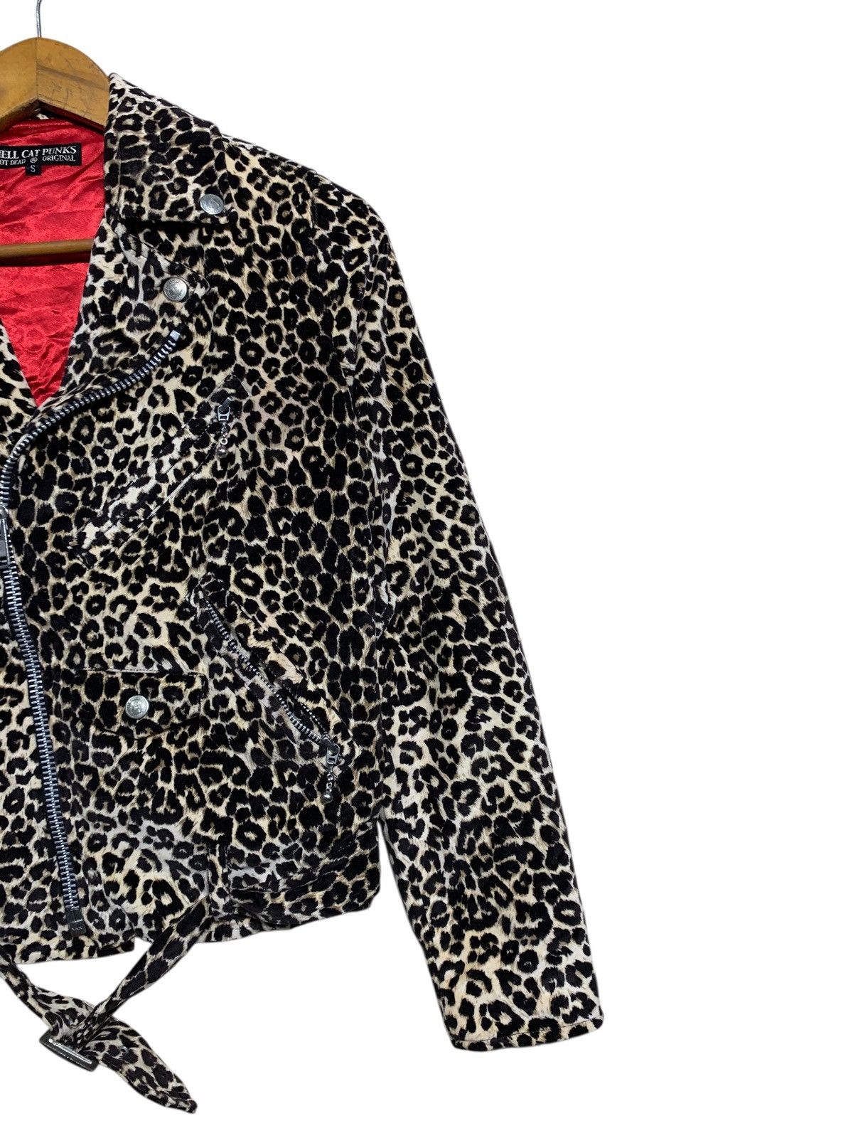 Seditionaries 🔥HELL CAT PUNKS ANARCHY LEOPARDS CAMO JACKETS Size US M / EU 48-50 / 2 - 3 Thumbnail