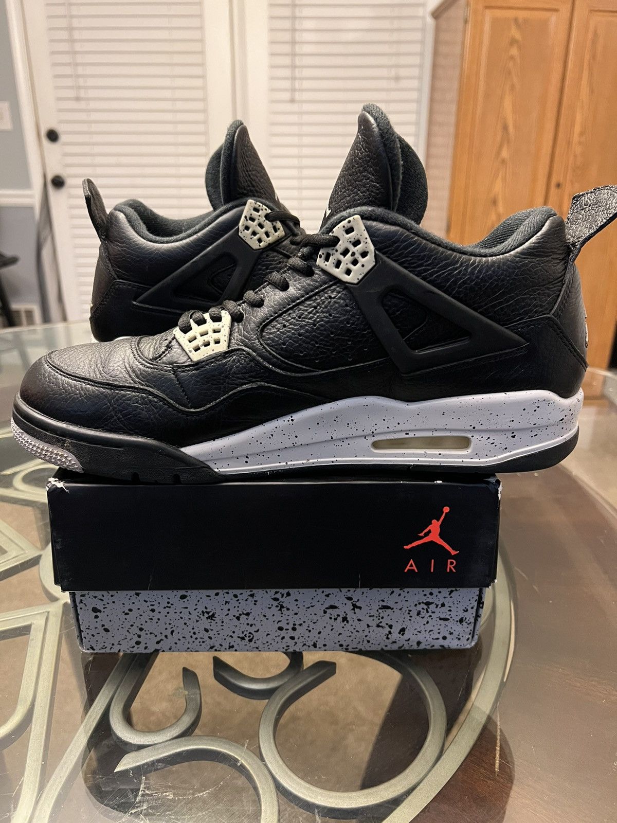 Jordan Brand Jordan 4 Retro Oreo Size US 13 / EU 46 - 8 Thumbnail