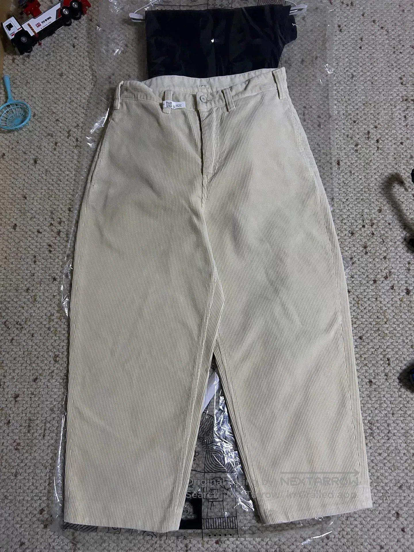 Porter Classic porter classic corduroy pants in white. Size US 27 - 1 Thumbnail