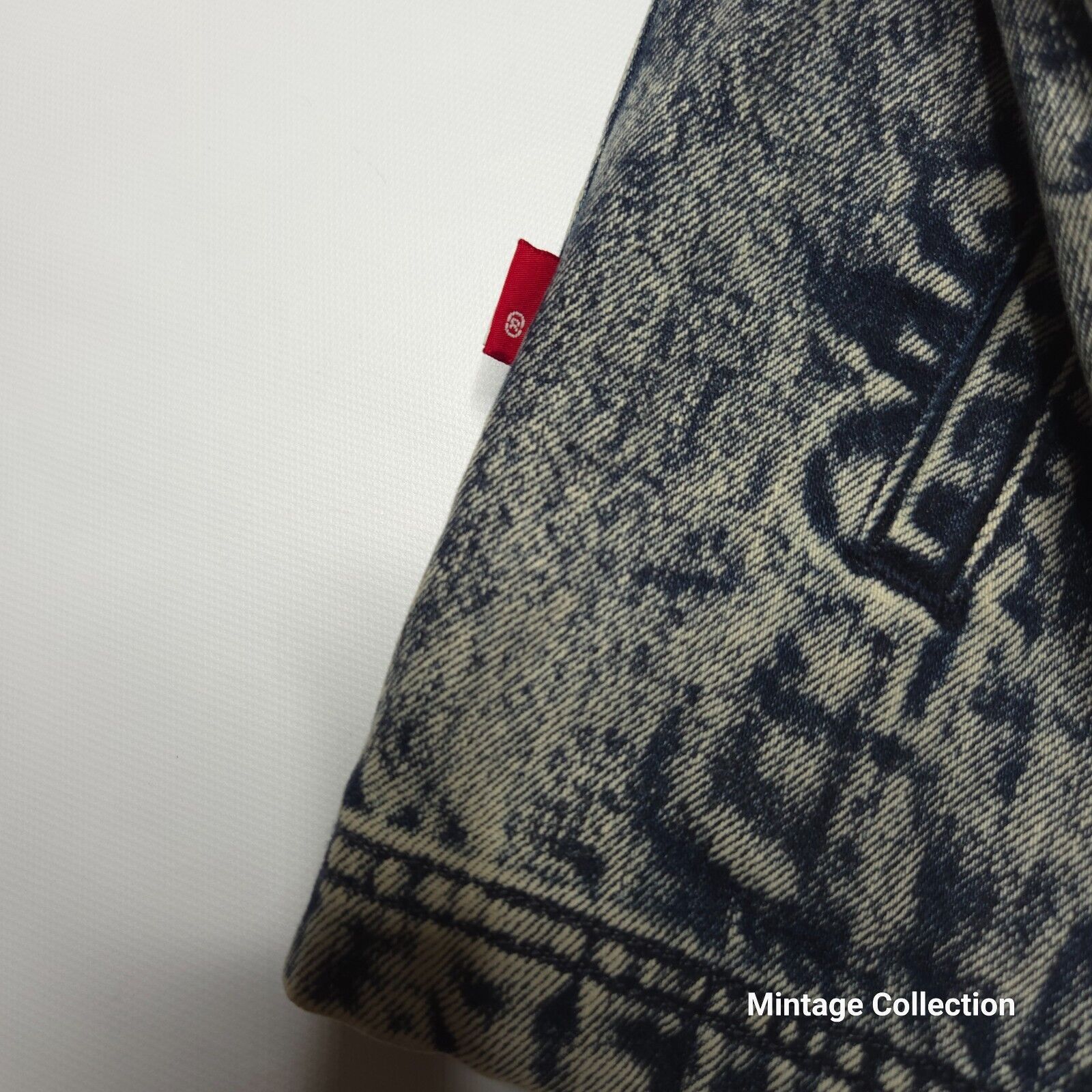 Patta PATTA x LEVI'S ACID WASH DENIM JACKET LINED SNAP BUTTON Sz M Size US M / EU 48-50 / 2 - 6 Thumbnail