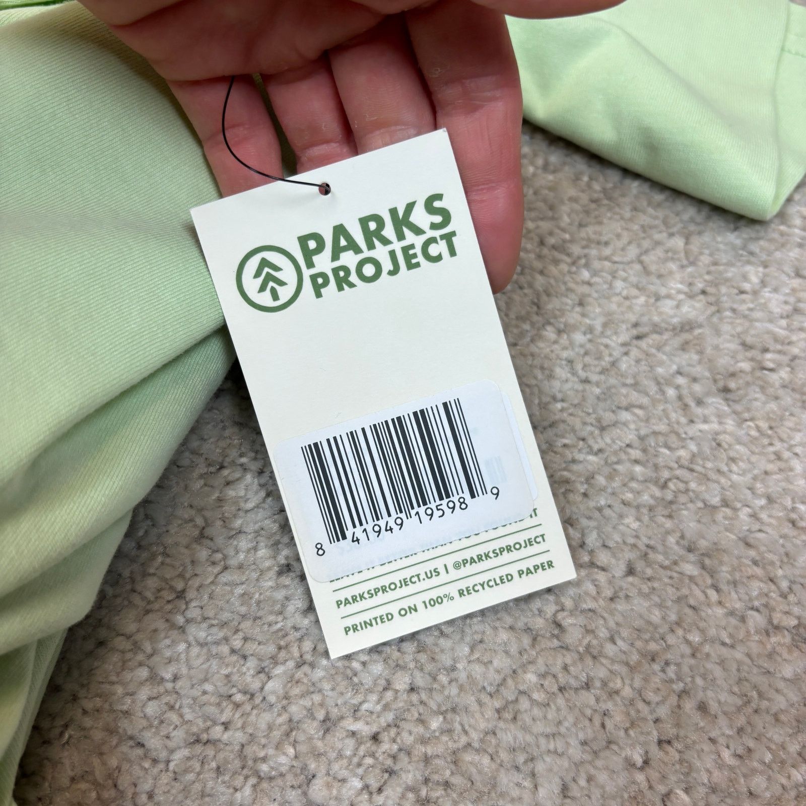 Parks Project NWT Parks Project Feel The Earth Breathe T Shirt Medium Size US M / EU 48-50 / 2 - 10 Thumbnail
