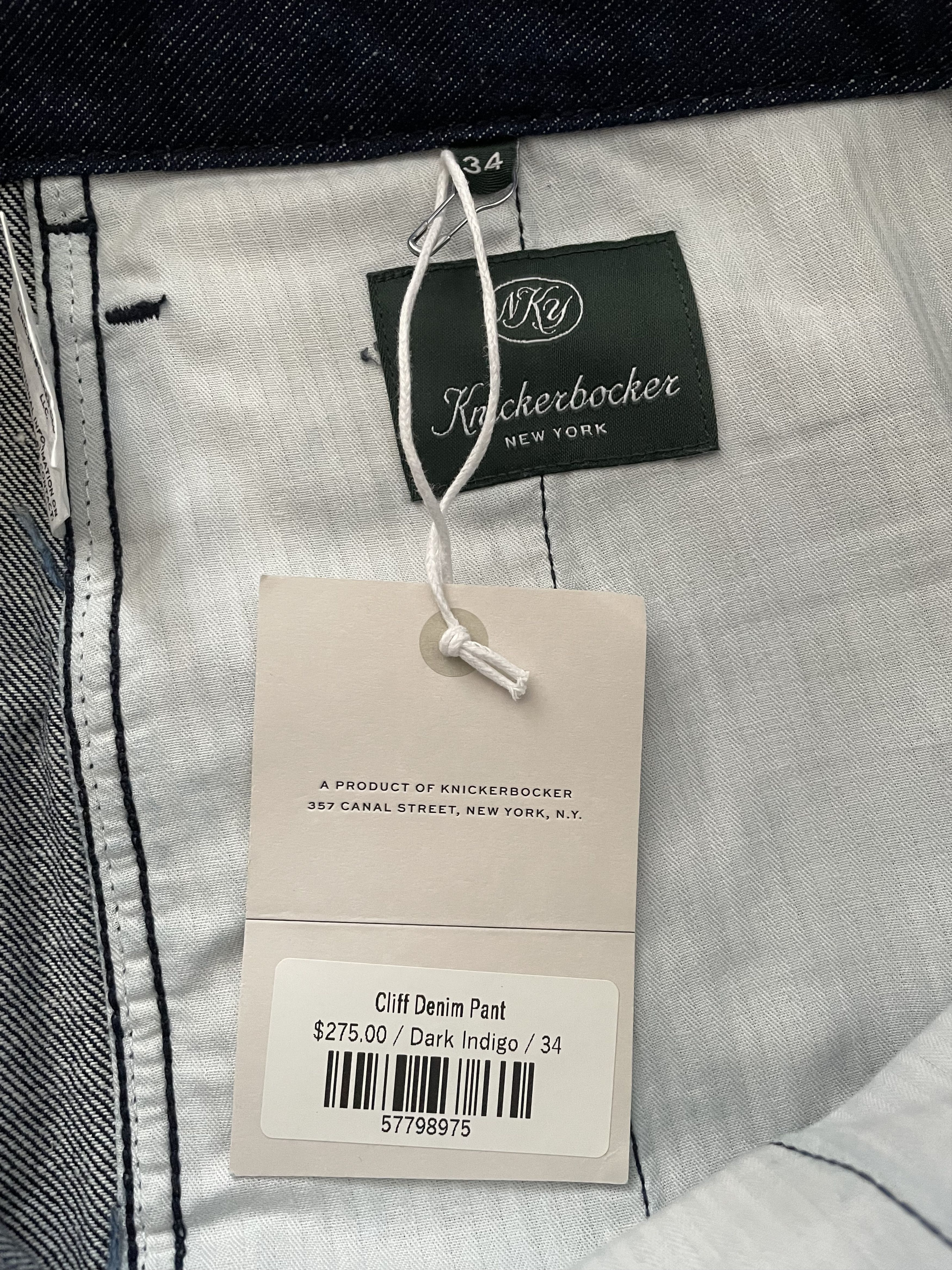 Knickerbocker Mfg Co Cliff Denim Pant Size US 34 / EU 50 - 3 Thumbnail