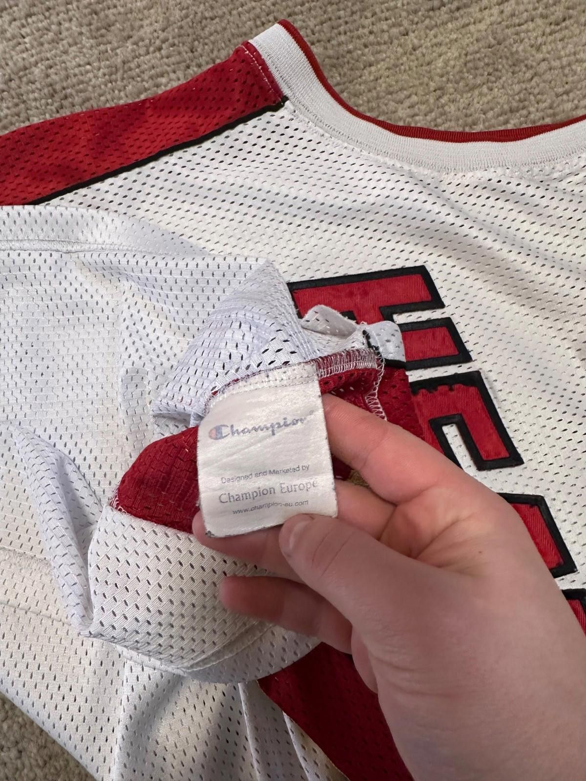 Champion MIAMI HEAT NBA SHIRT O'NEAL CHAMPION JERSEY SHIRT CAMISETA Size US L / EU 52-54 / 3 - 6 Thumbnail