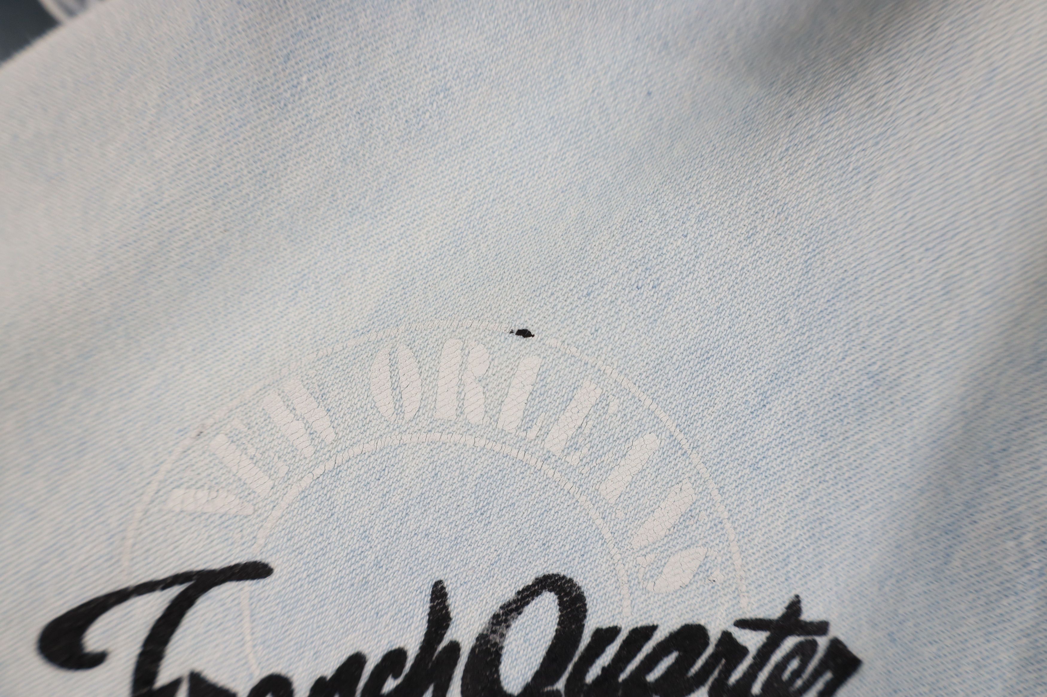 Vintage Vintage 90s Streetwear New Orleans French Quarter Denim Polo Size US L / EU 52-54 / 3 - 5 Thumbnail