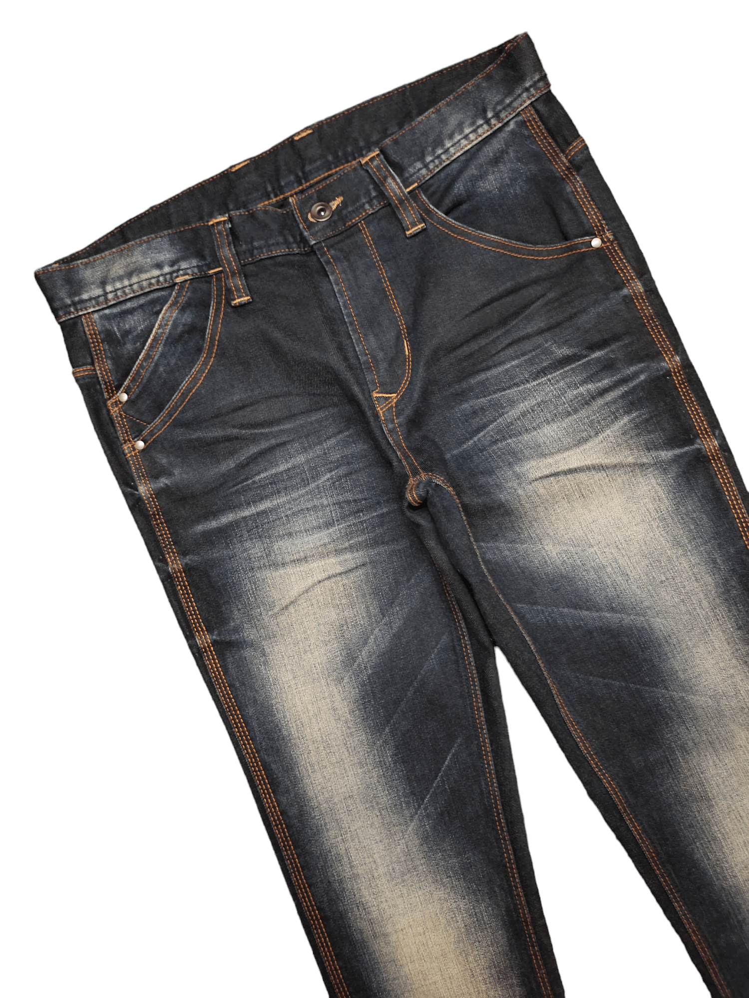 If Six Was Nine Flare Jeans Nicole Waxed Bootcut Ifsixwasnine Mudmax Size US 32 / EU 48 - 5 Thumbnail