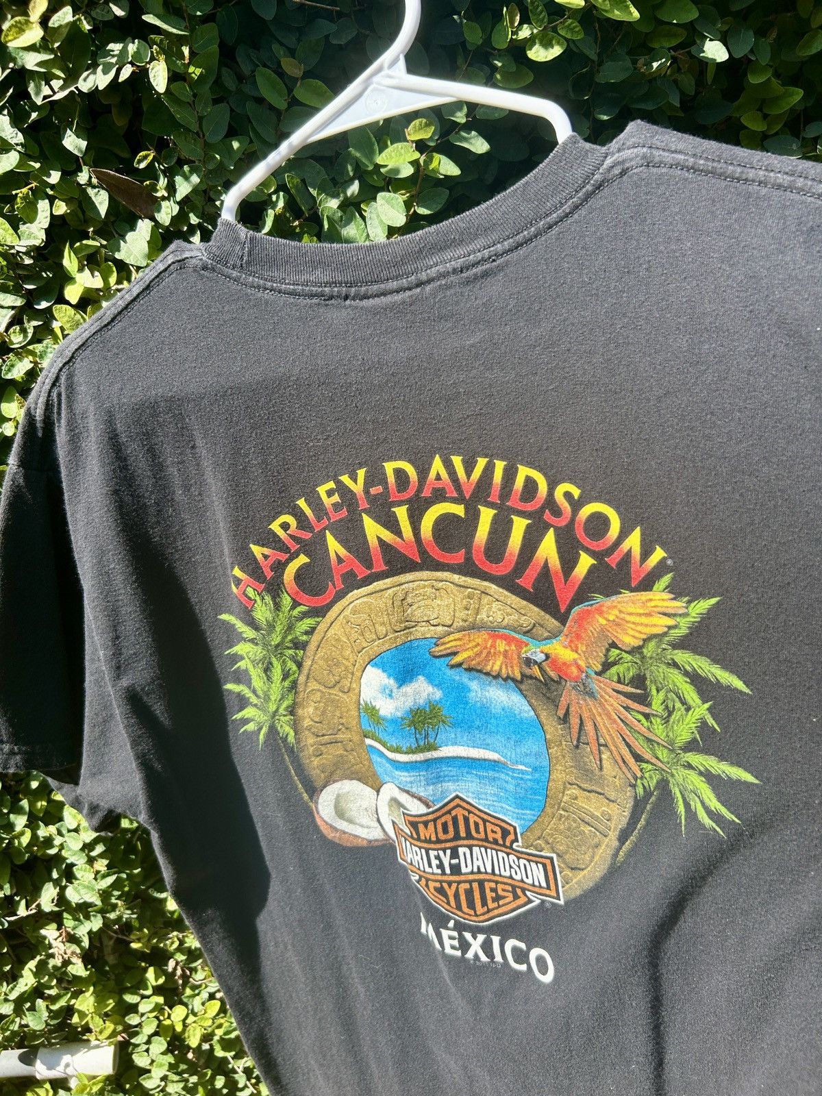 Harley Davidson Vintage Harley Davidson, all over Print Graphic Cancun Tee Size US L / EU 52-54 / 3 - 8 Thumbnail